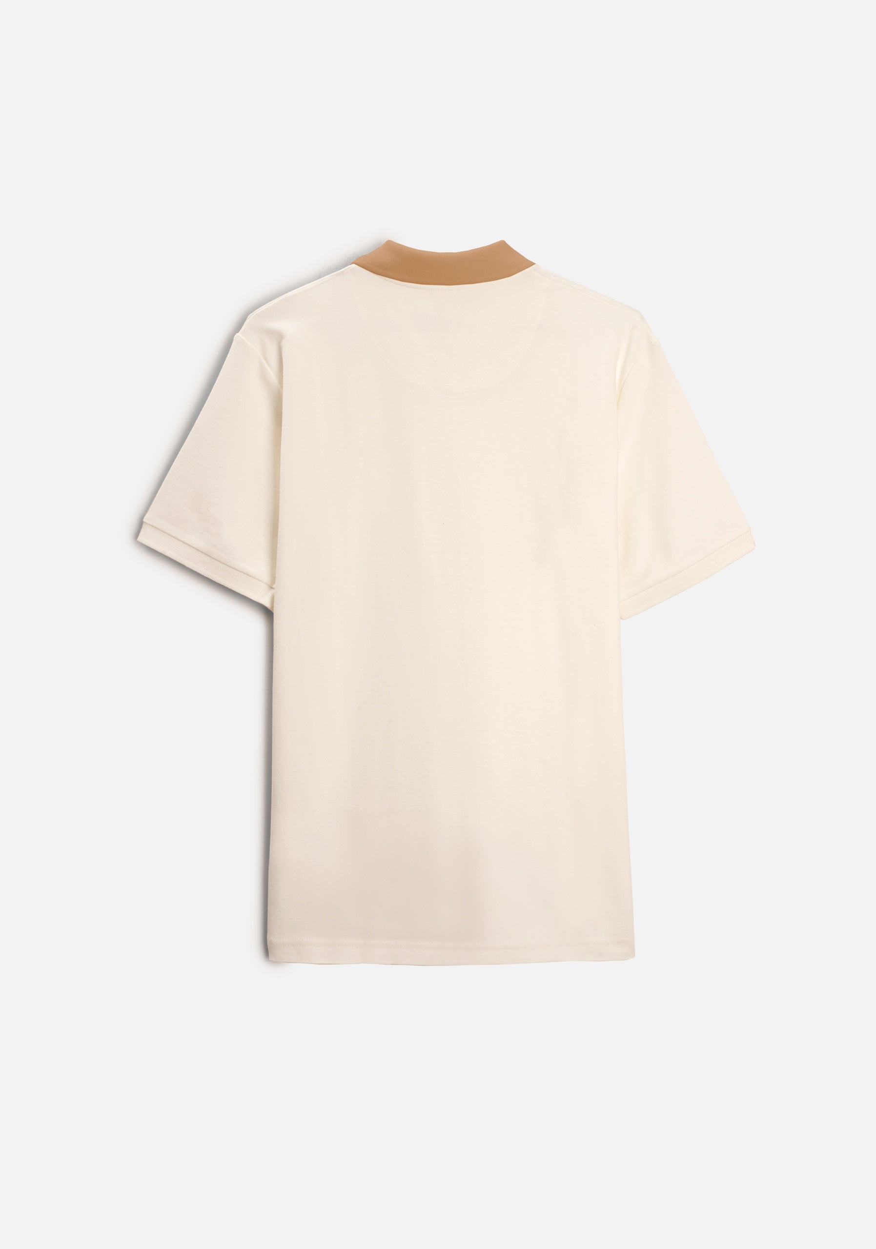 Camiseta Polo H Unicolor Mzc. Marfil L-Atn