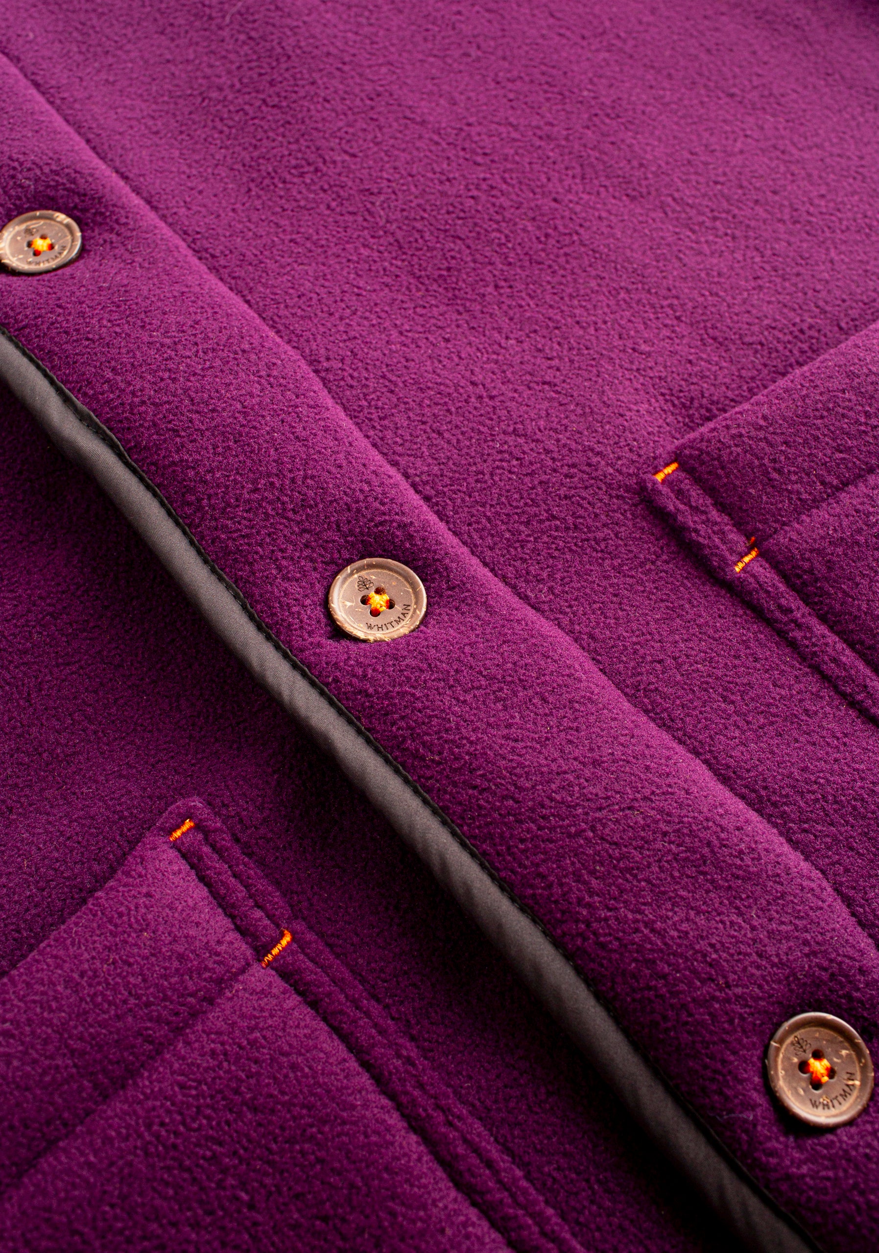 Chaleco H Adam Sherpa Morado