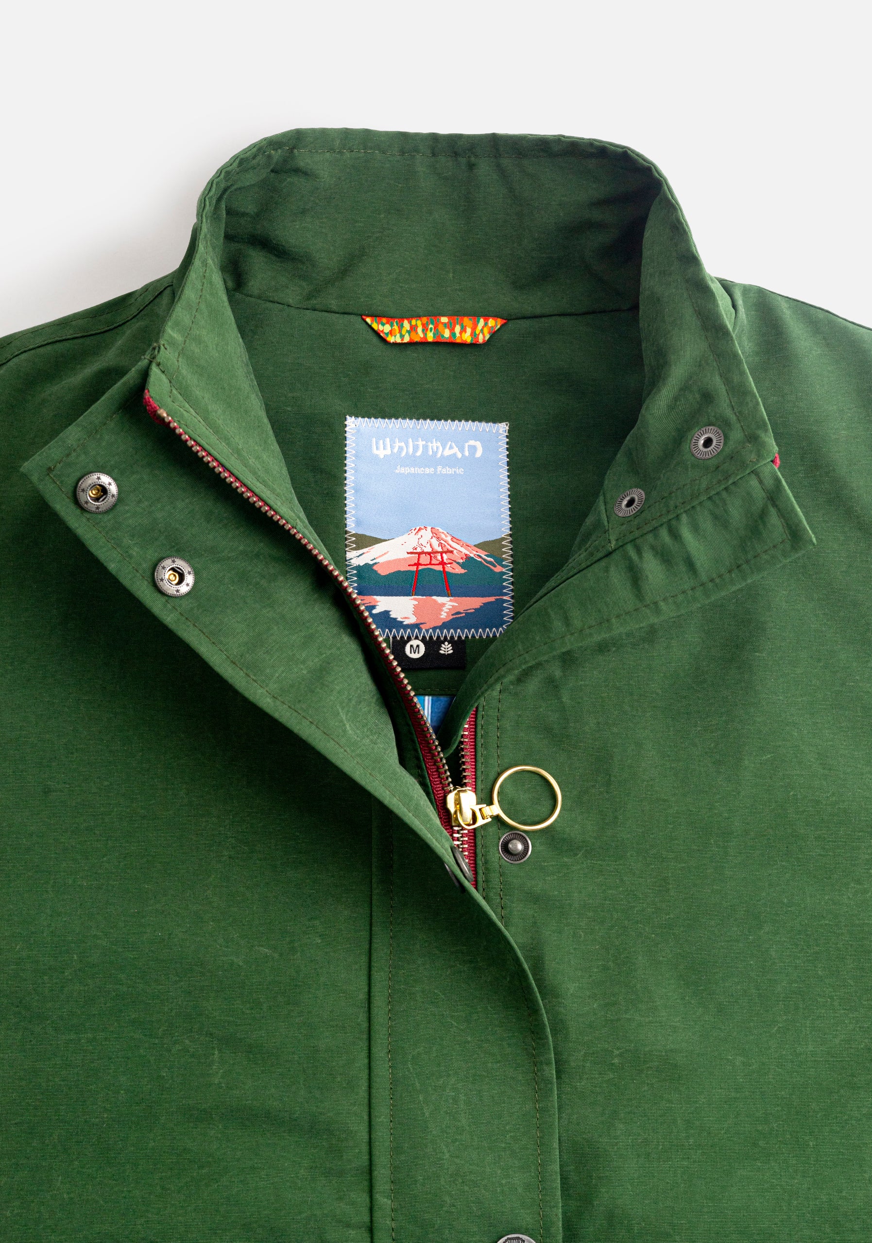 Chaqueta M Bremen Algodón Verde Medio