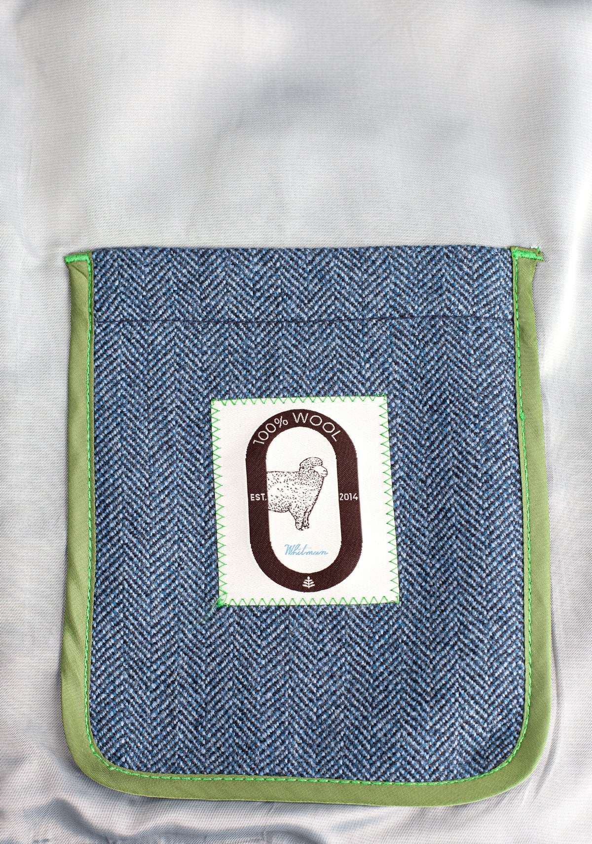 Chaqueta H Clapton Espina Azul Medio