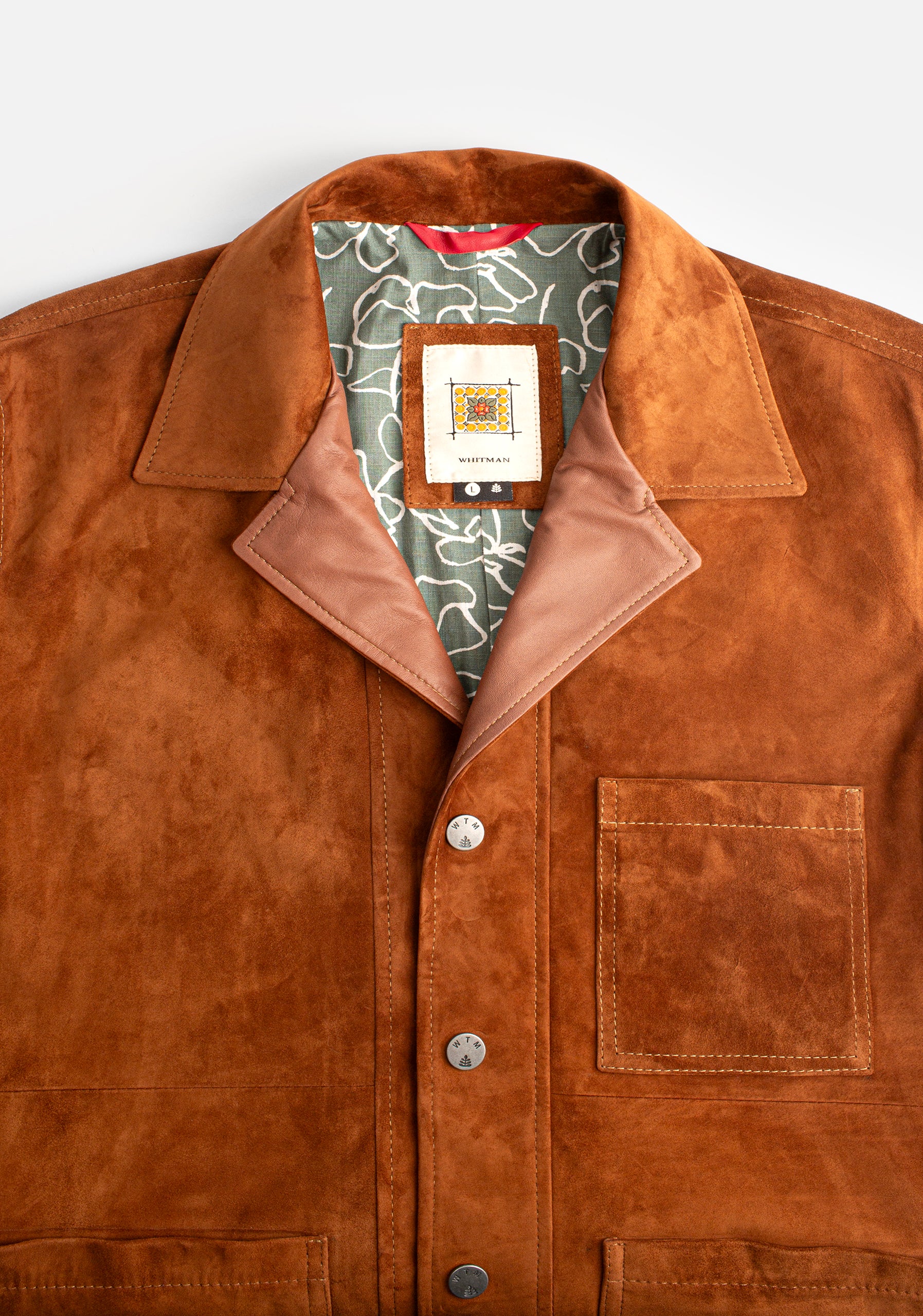 Chaqueta H Colonia Gamuza Camel