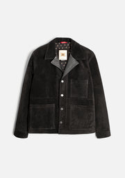 Chaqueta H Colonia Gamuza Negro