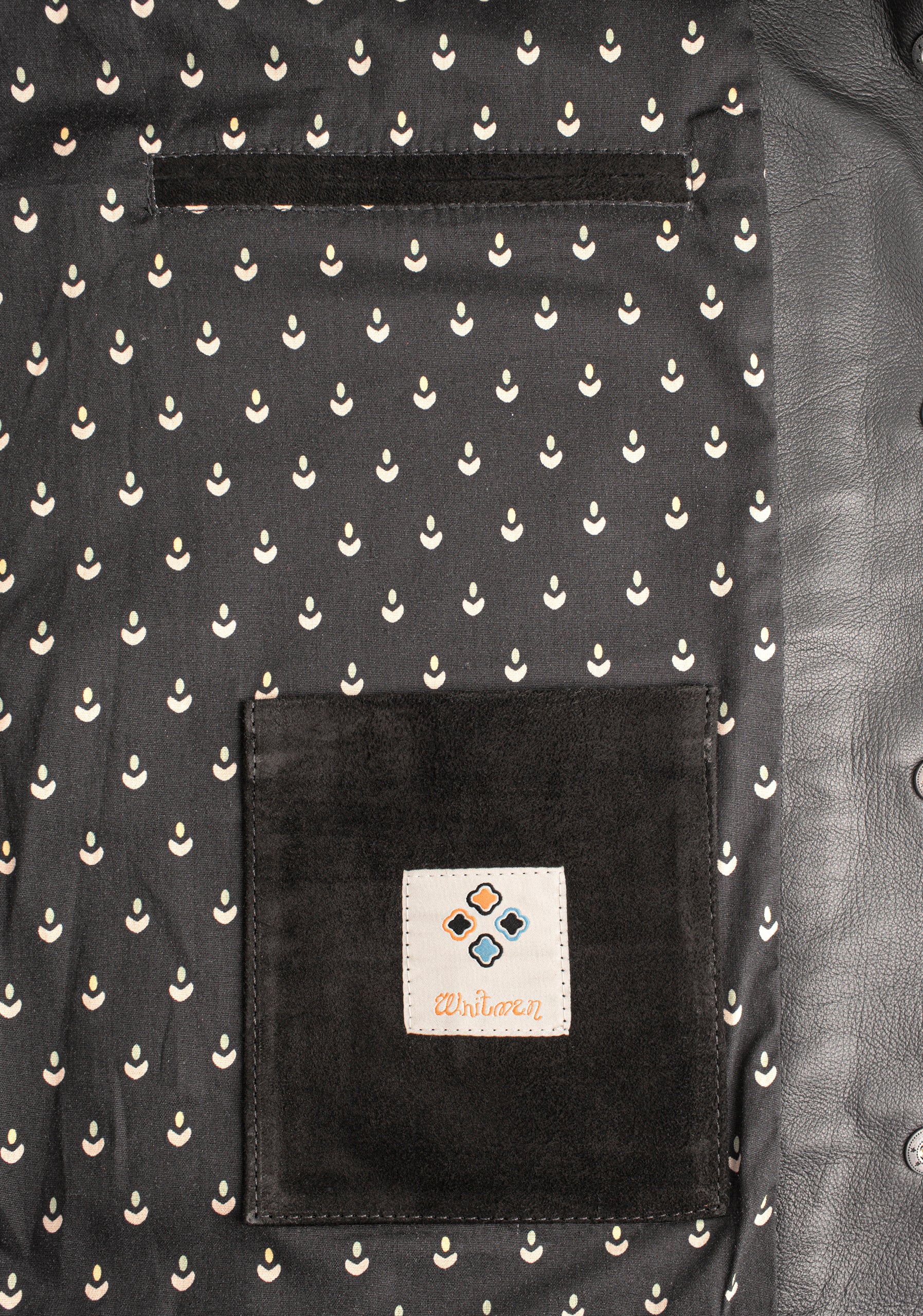 Chaqueta H Colonia Gamuza Negro