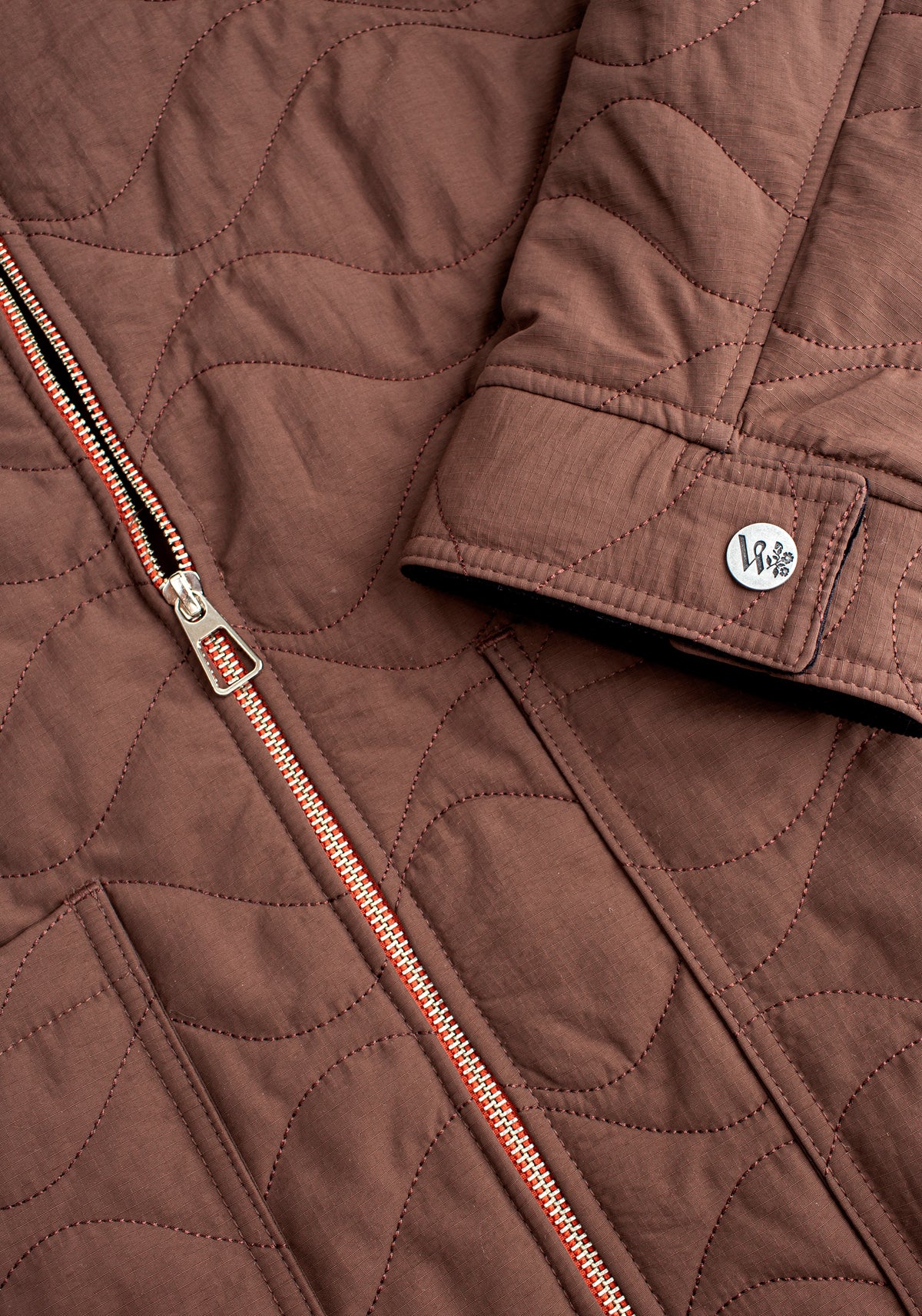 Chaqueta H Conti Quilted Café