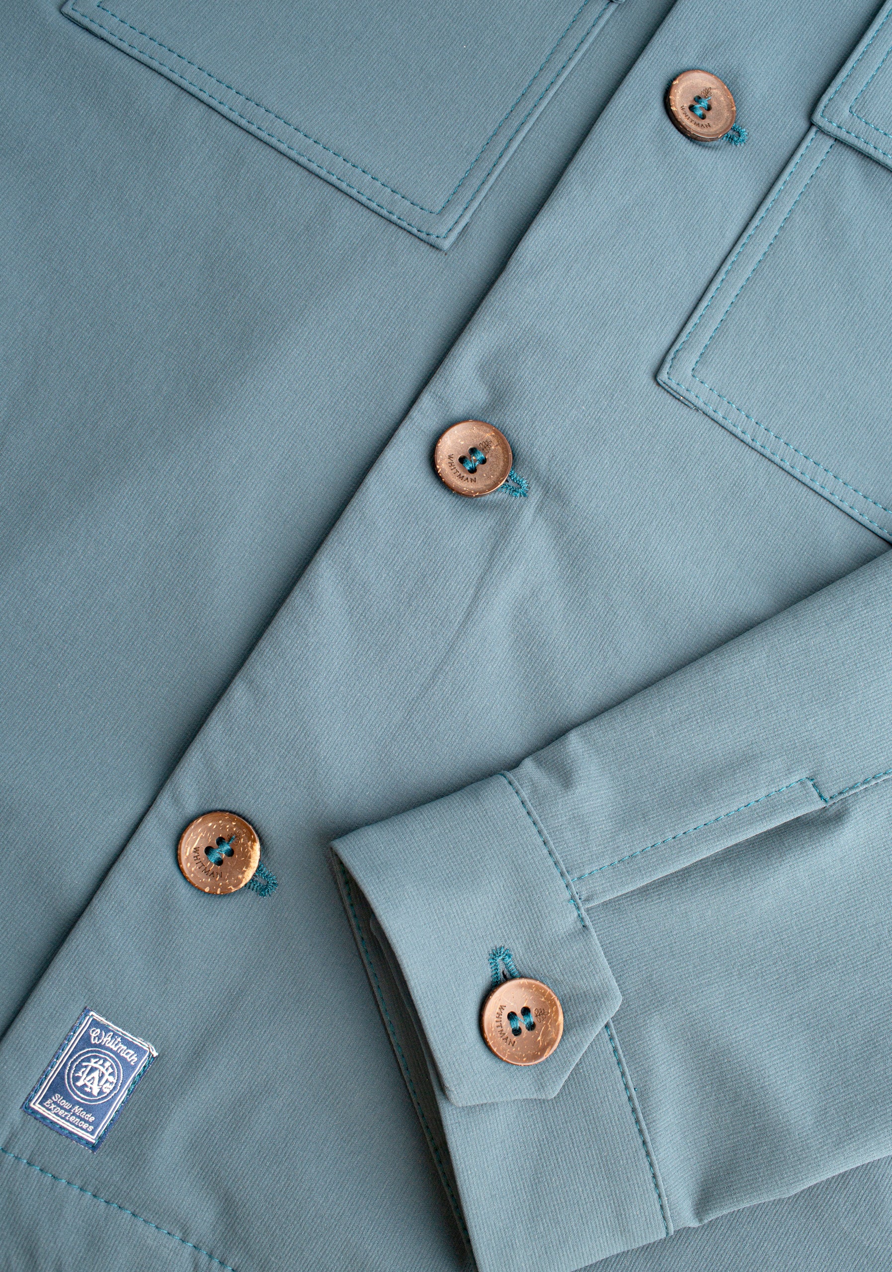 Chaqueta H German Azul Petroleo