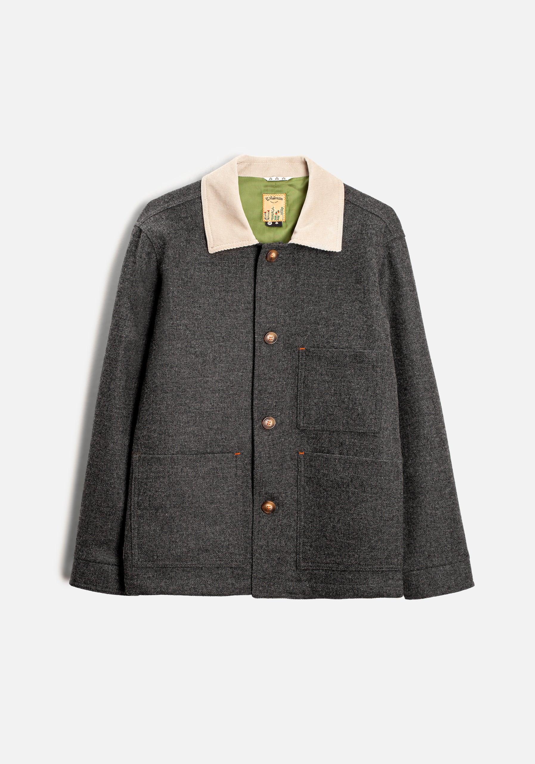 Chaqueta H Jagger Gris Medio