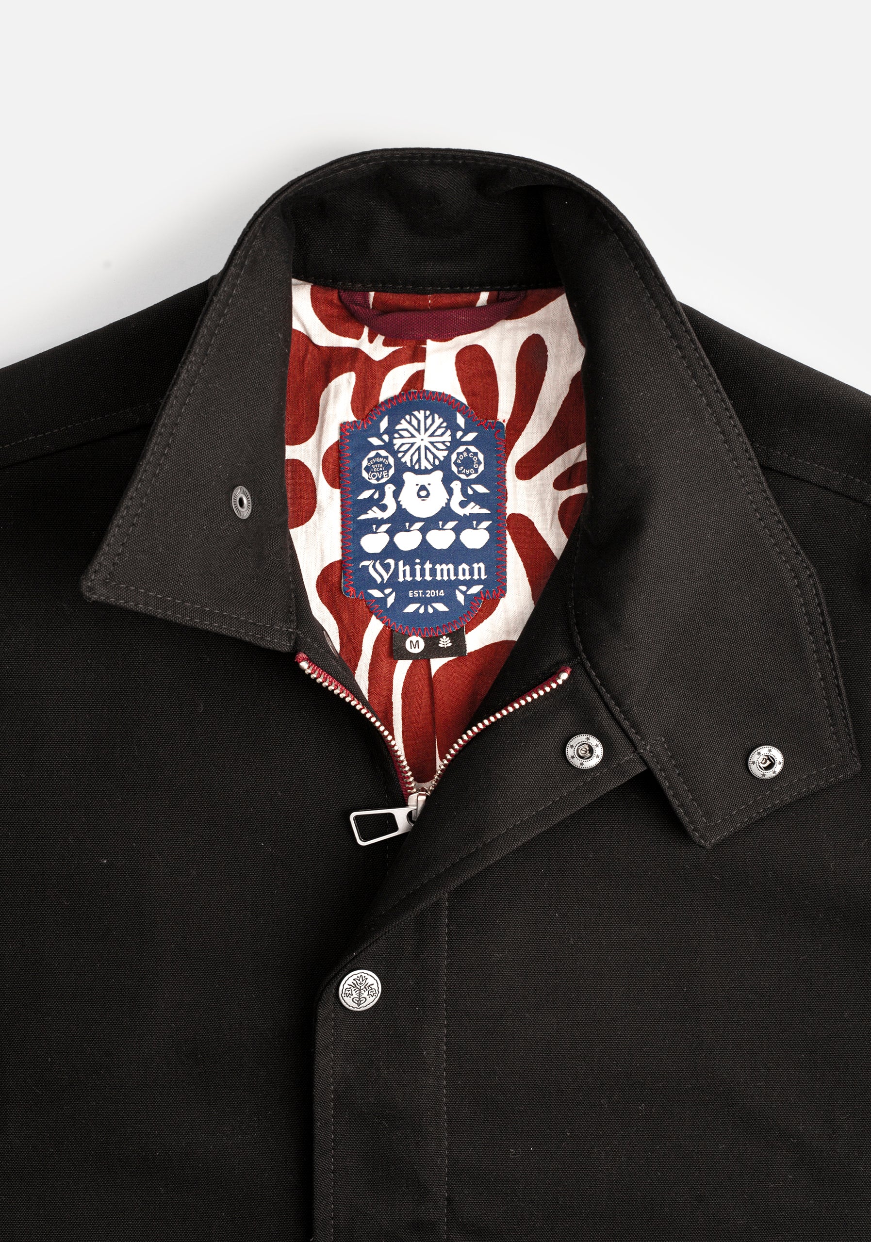 Chaqueta H Milos Algodón Unicolor Negro