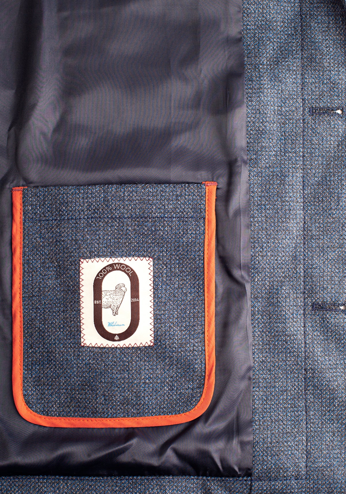 Chaqueta H New Seneca Azul Med