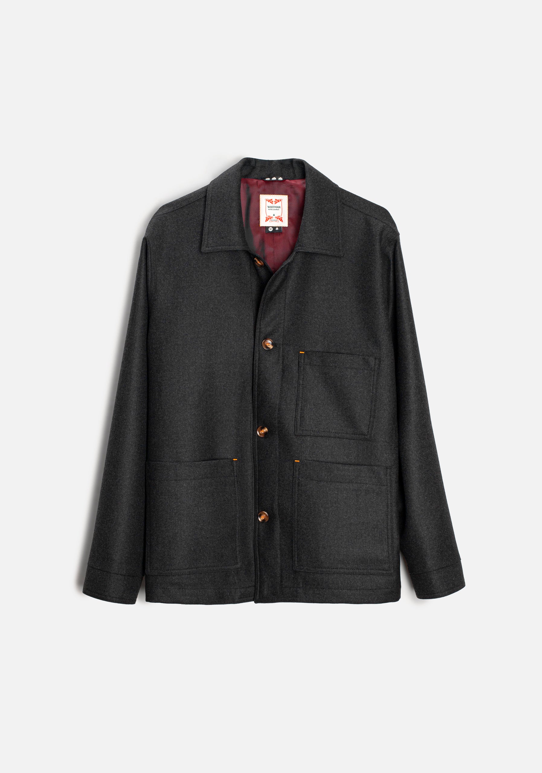 Chaqueta H New Seneca Gris Osc Jaspe