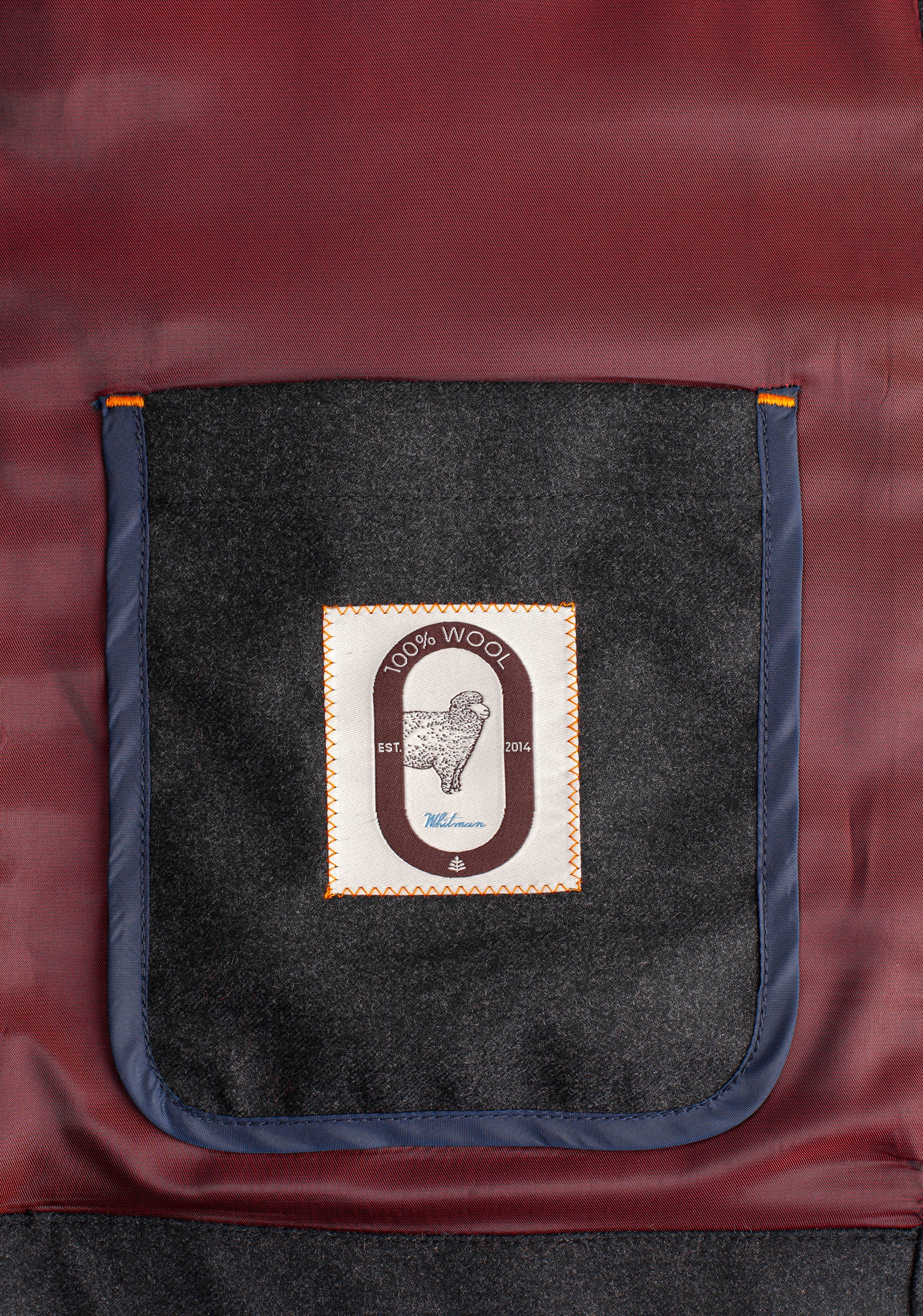 Chaqueta H New Seneca Gris Osc Jaspe