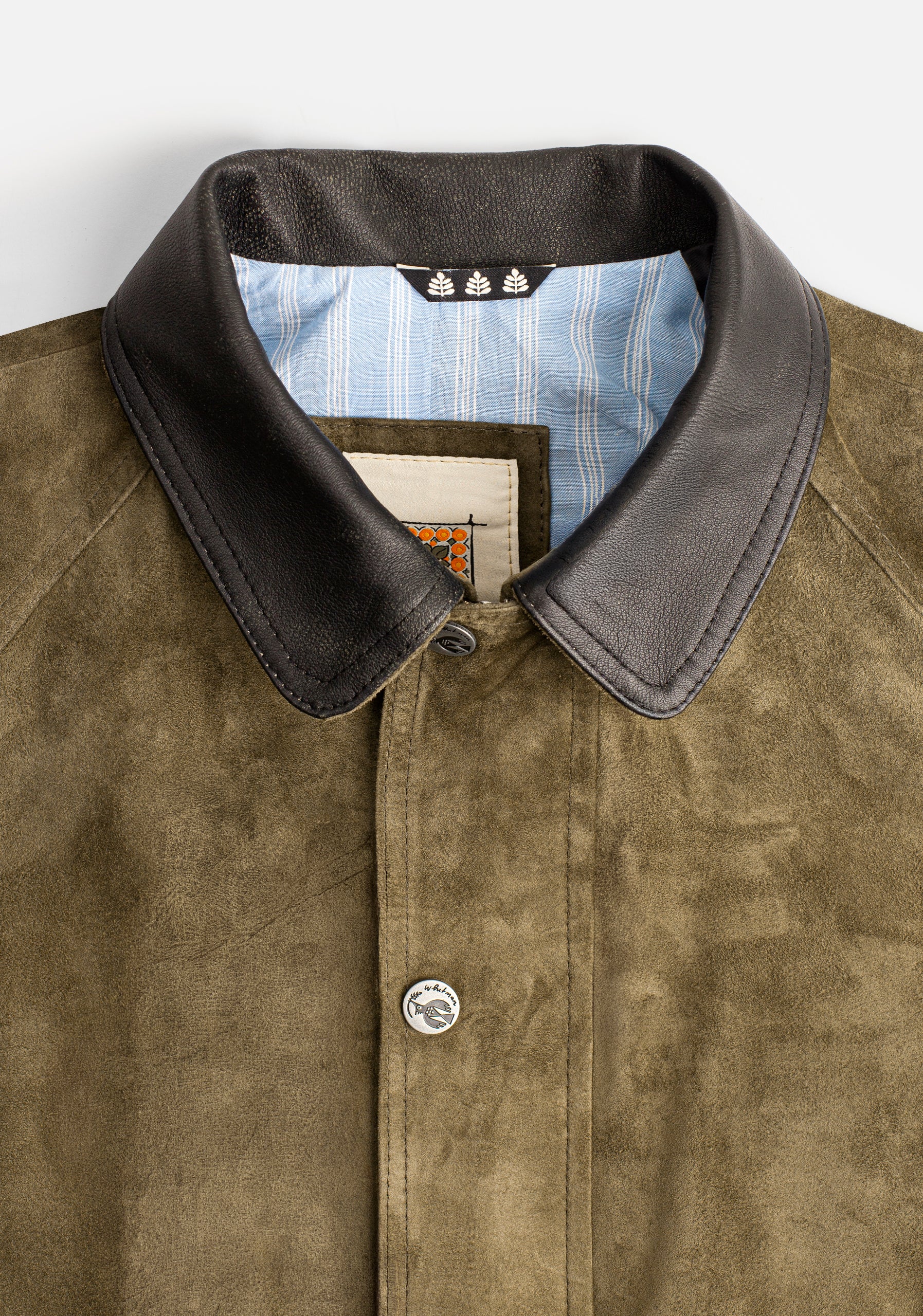 Chaqueta H Oia Gamuza Verde