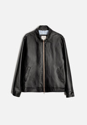 Chaqueta H Pilot Cuero Negro
