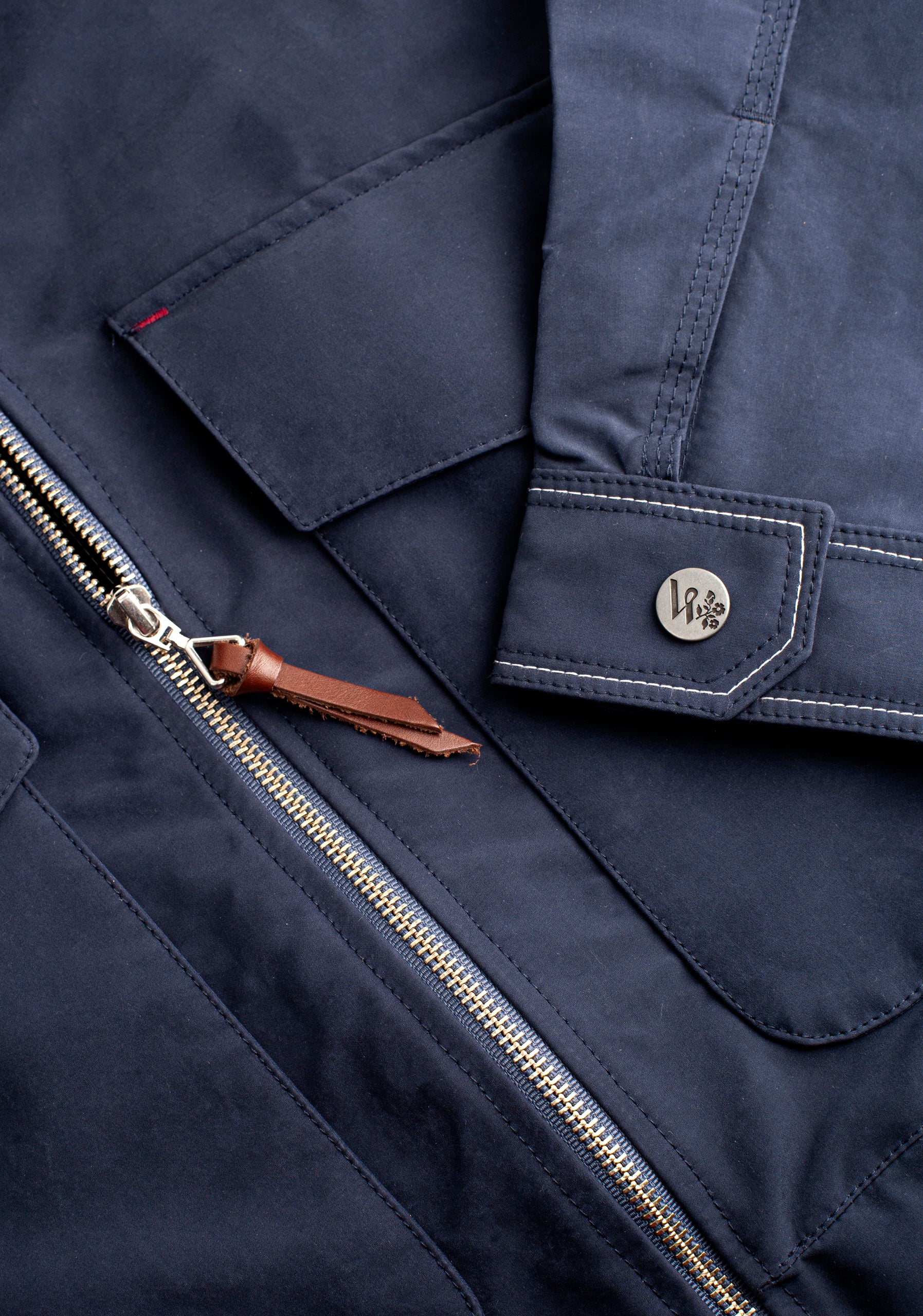 Chaqueta H Senna Azul Osc