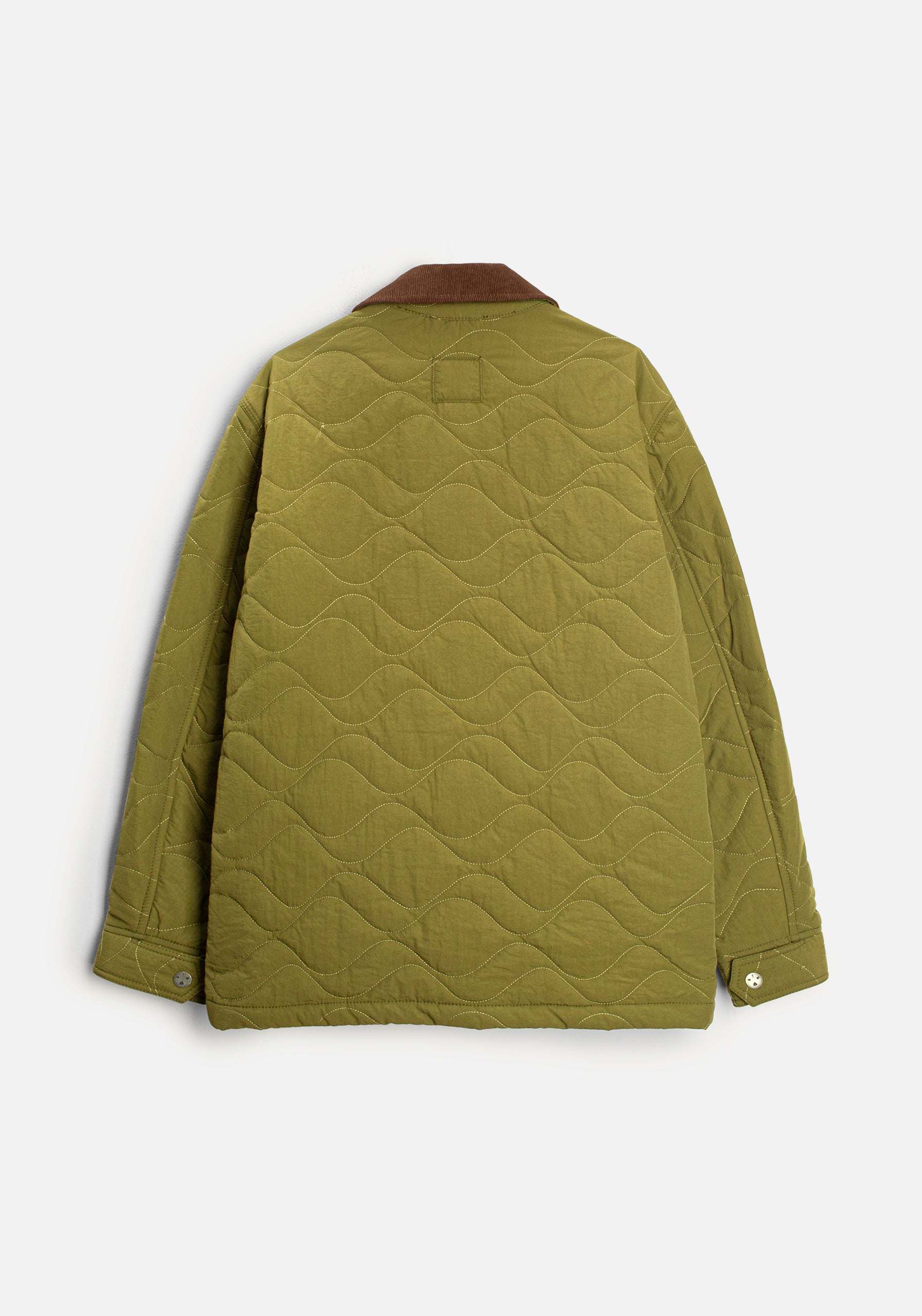Chaqueta H Thomas Quilted Verde Olive