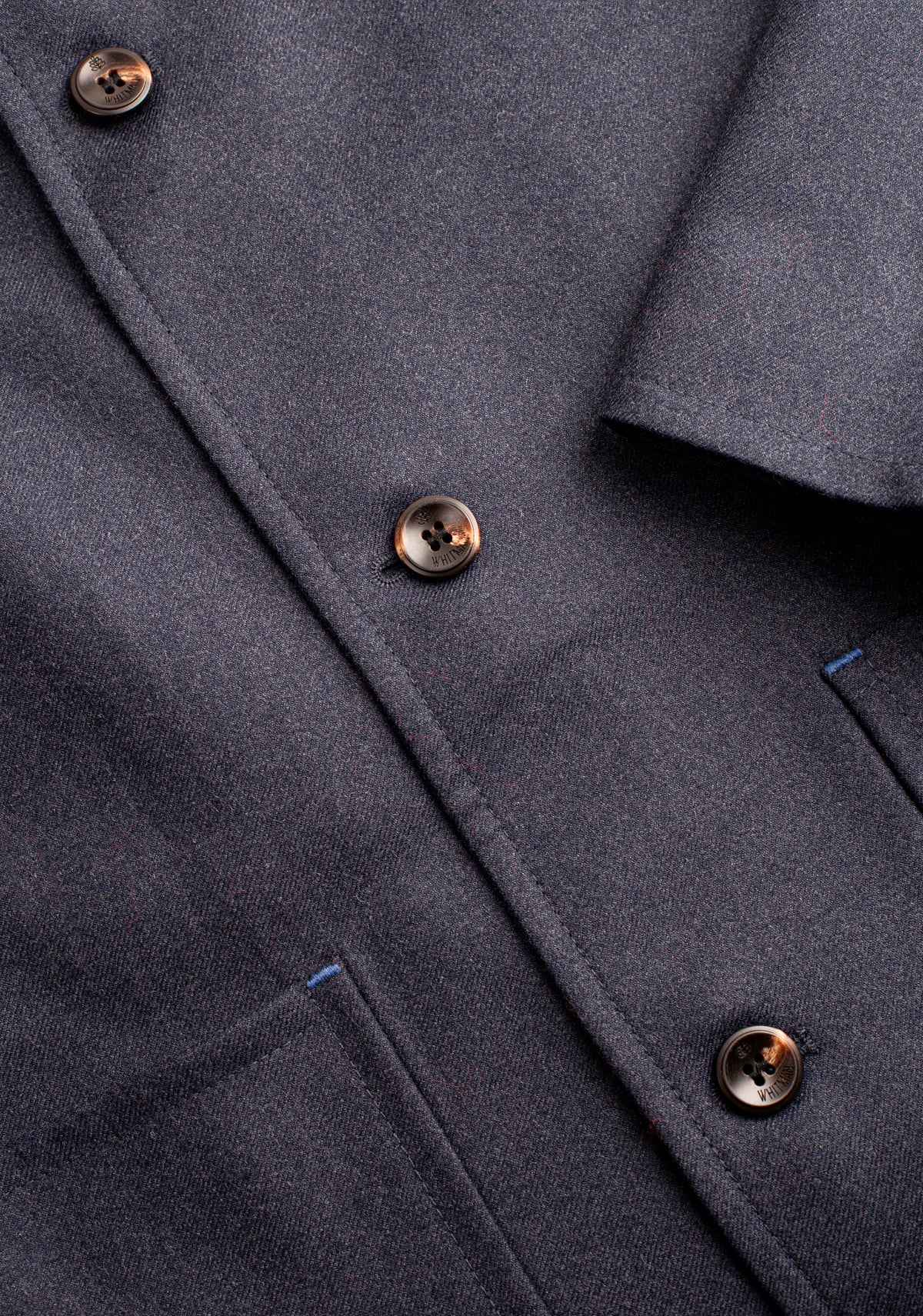 Chaqueta H Walt Lana Azul