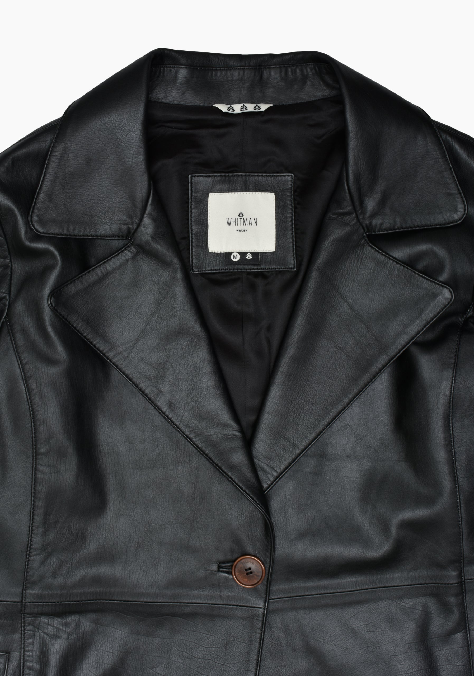 Chaqueta Lucca Cuero Negro