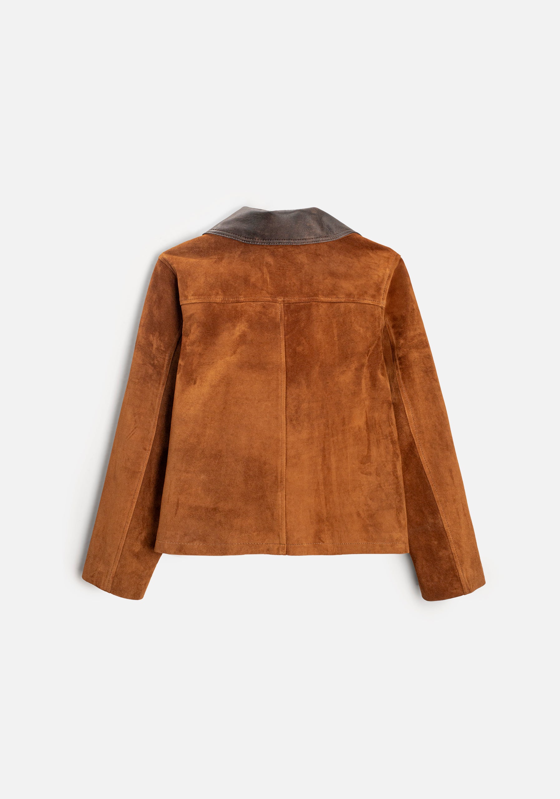 Chaqueta M Larissa Gamuza Tabaco