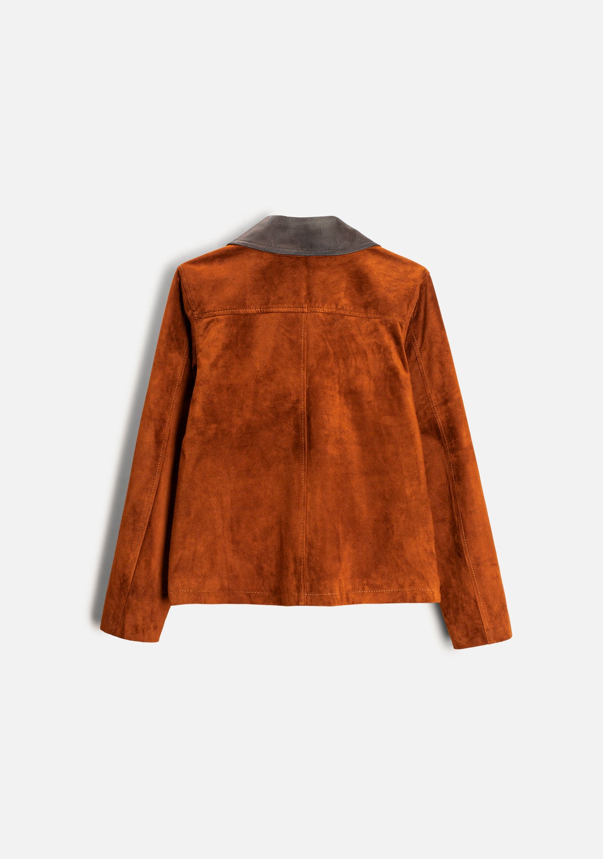 Chaqueta M Larissa Gamuza Tabaco