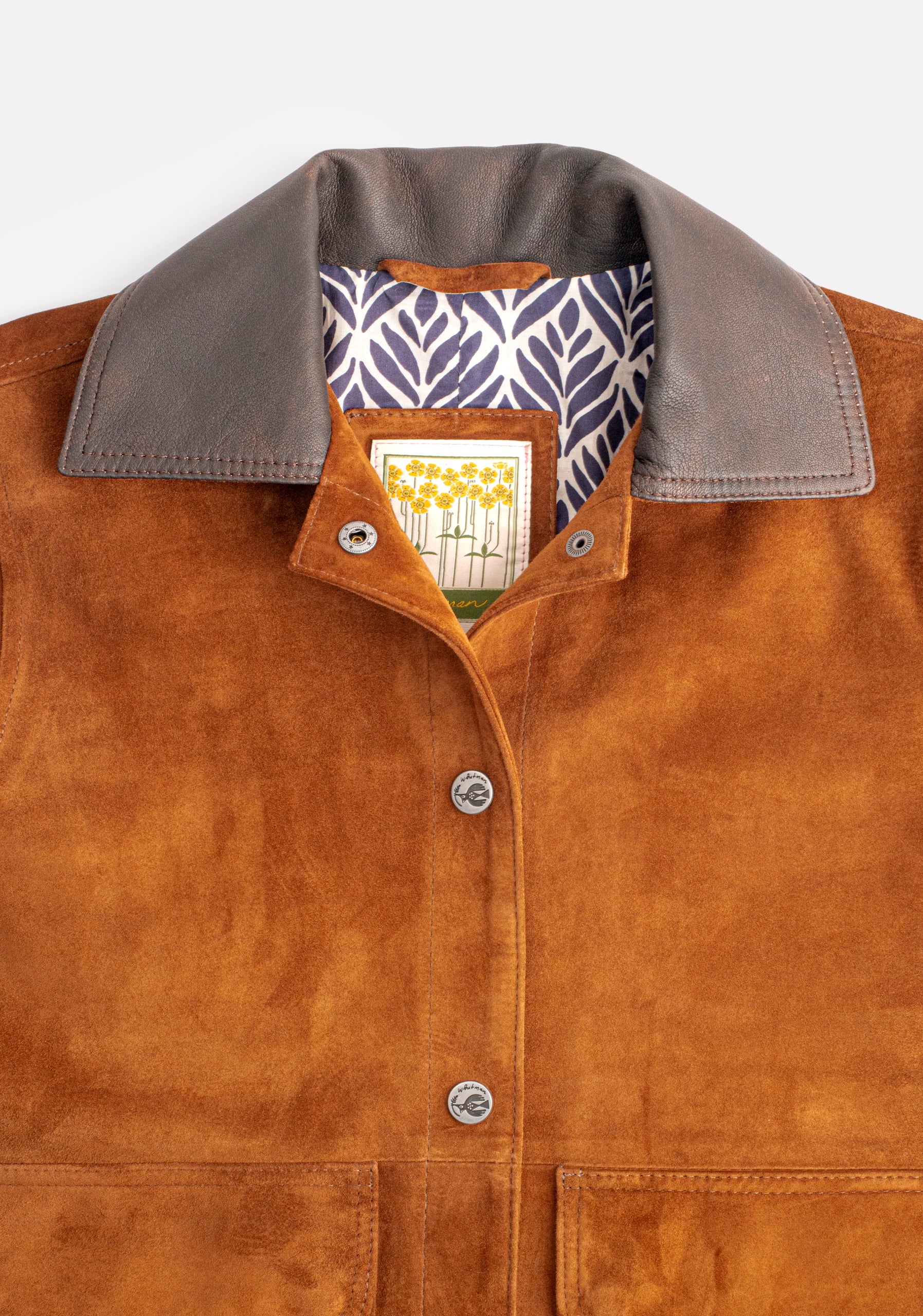 Chaqueta M Larissa Gamuza Tabaco