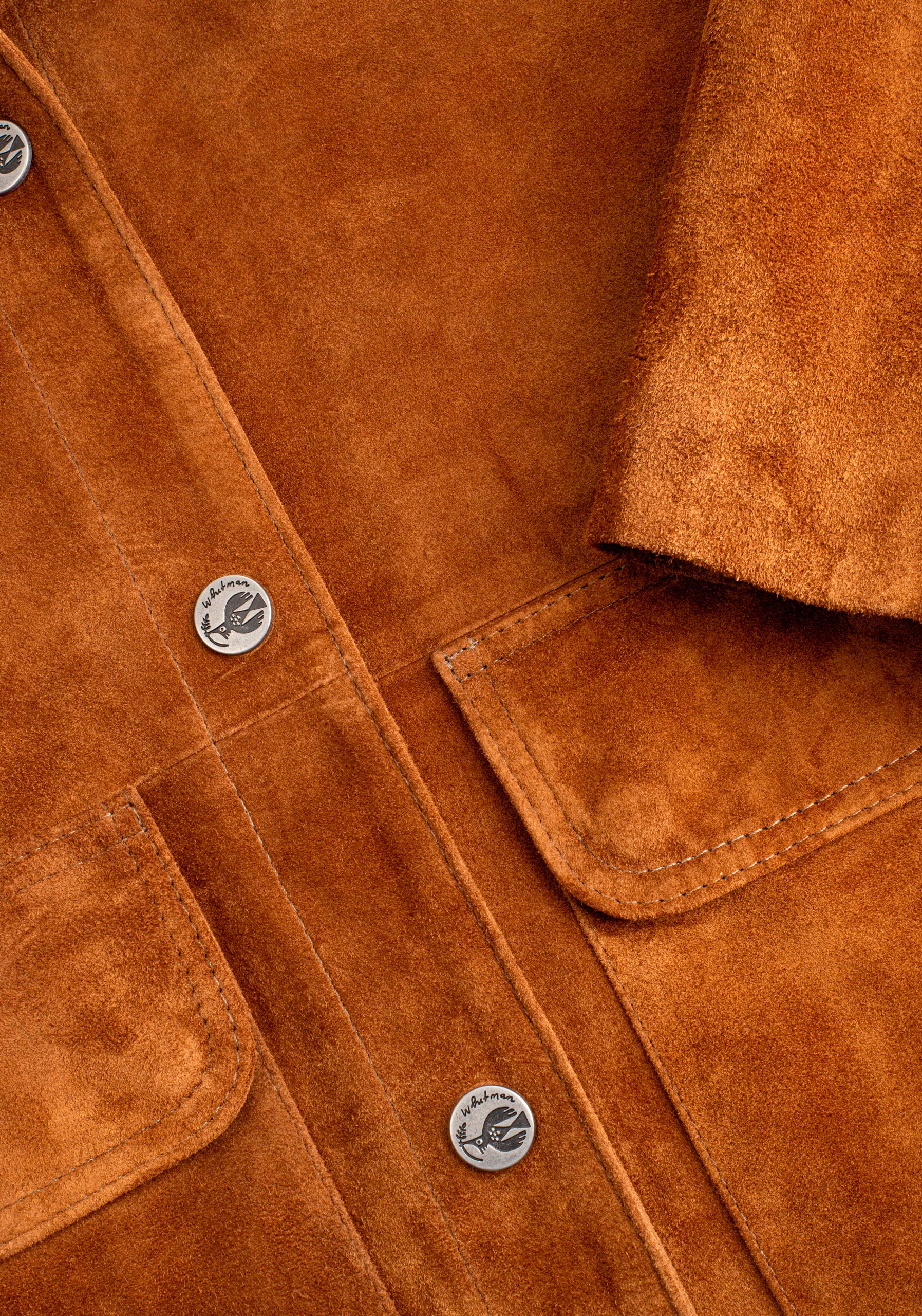 Chaqueta M Larissa Gamuza Tabaco