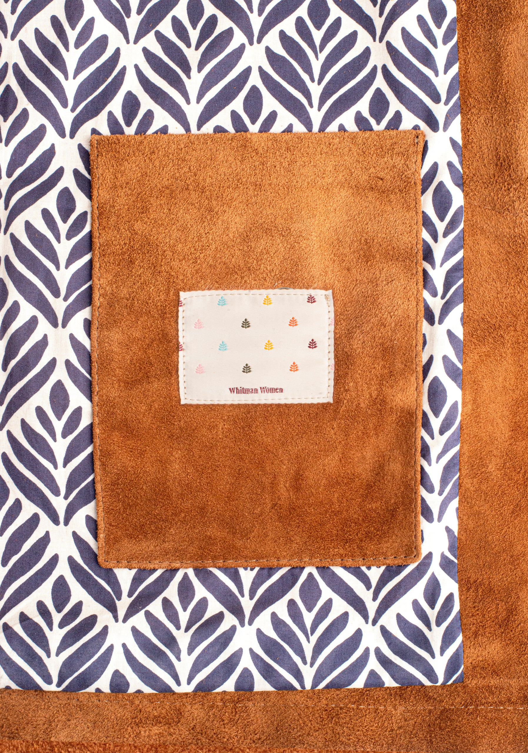 Chaqueta M Larissa Gamuza Tabaco