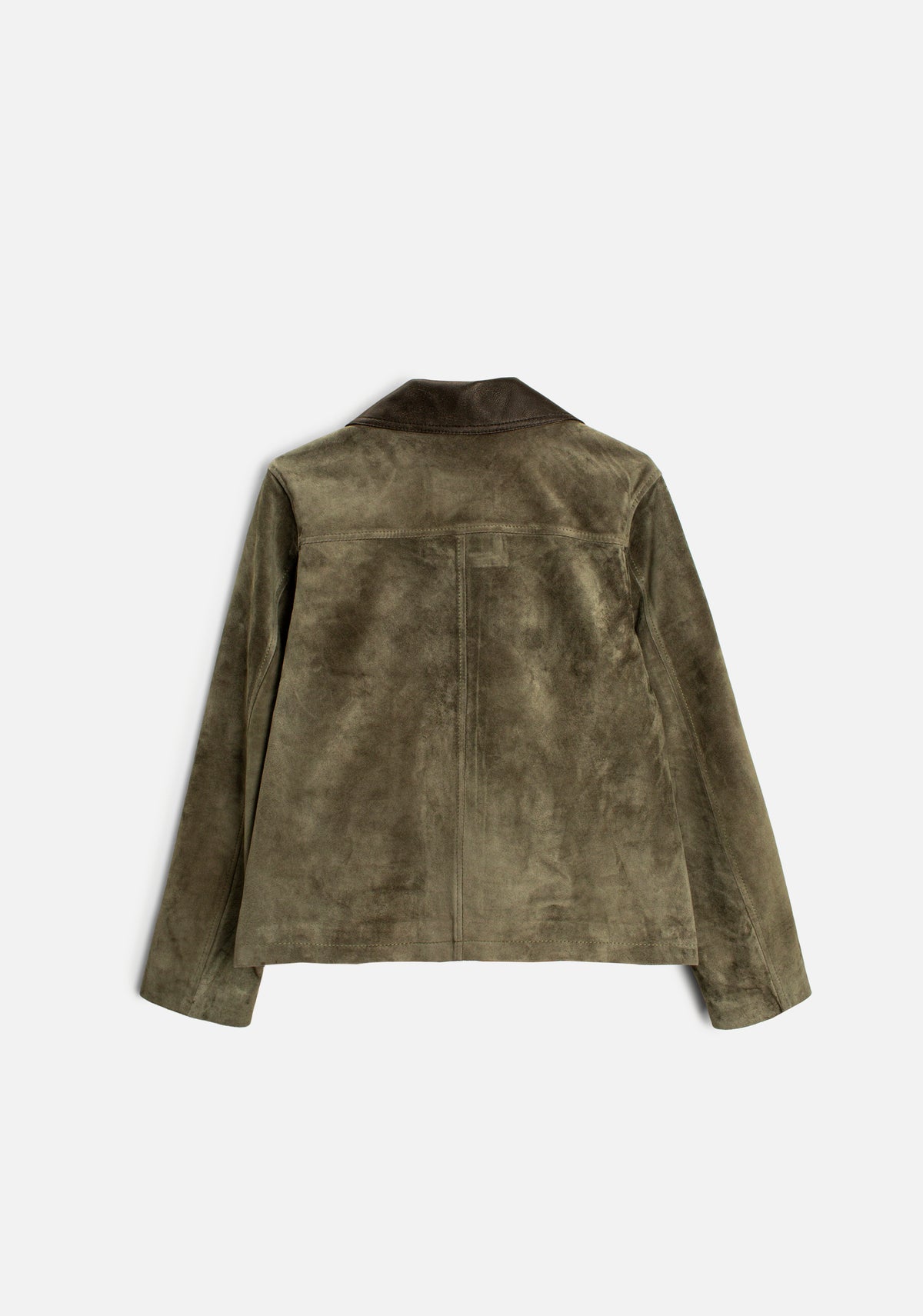 Chaqueta M Larissa Gamuza Verde