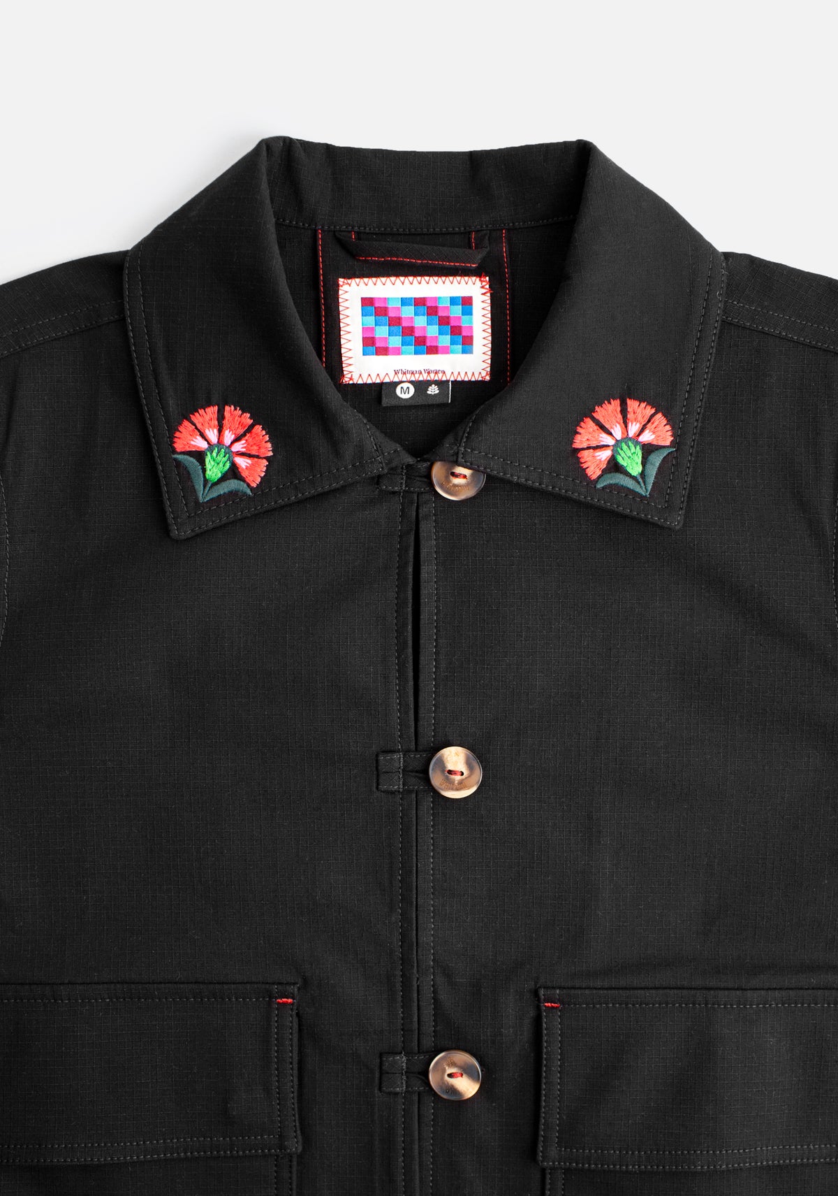 Chaqueta M Matilde Bord. Negro-4