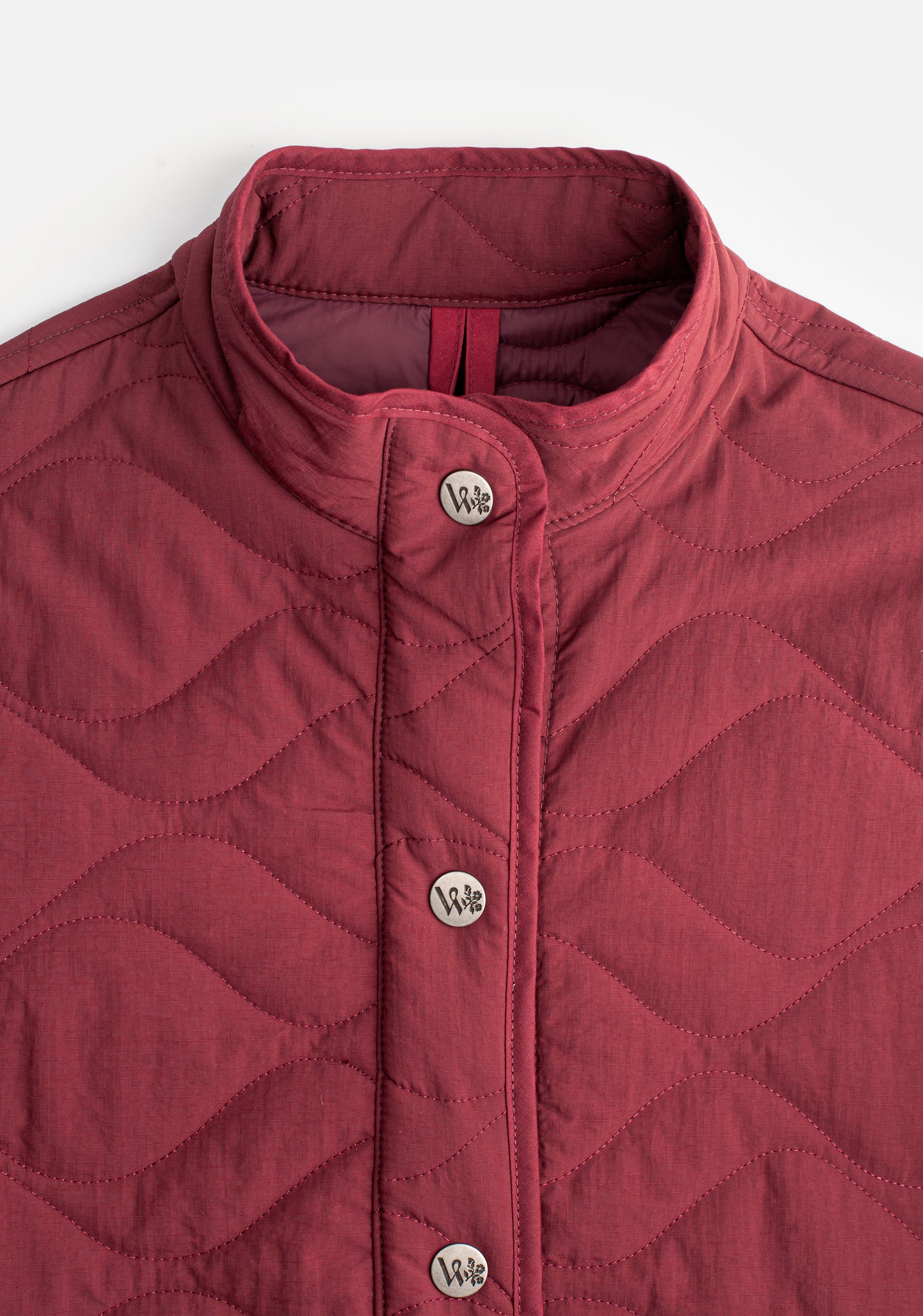 Chaqueta H Mila Quilted Vino