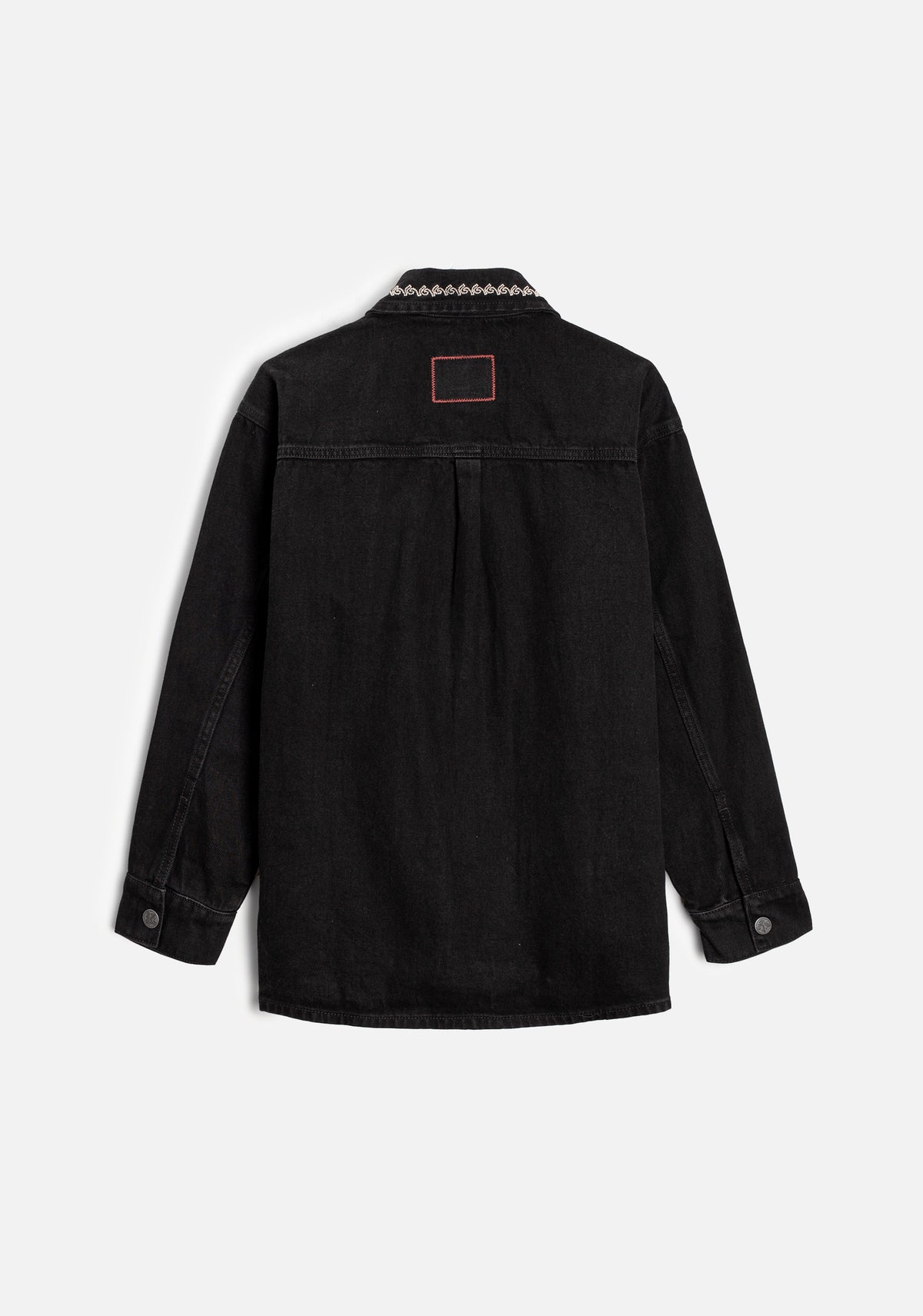 Chaqueta M Violetta Denim Bord. Negro