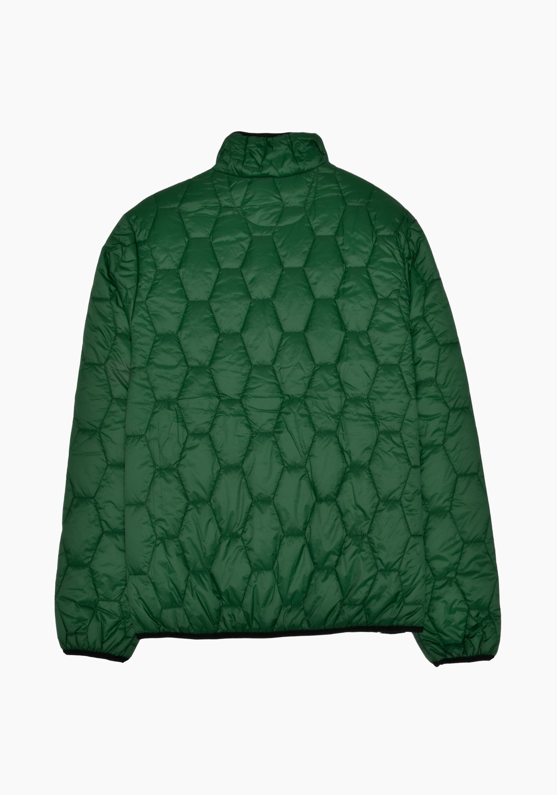 Chaqueta Padding Hexágonos Verde