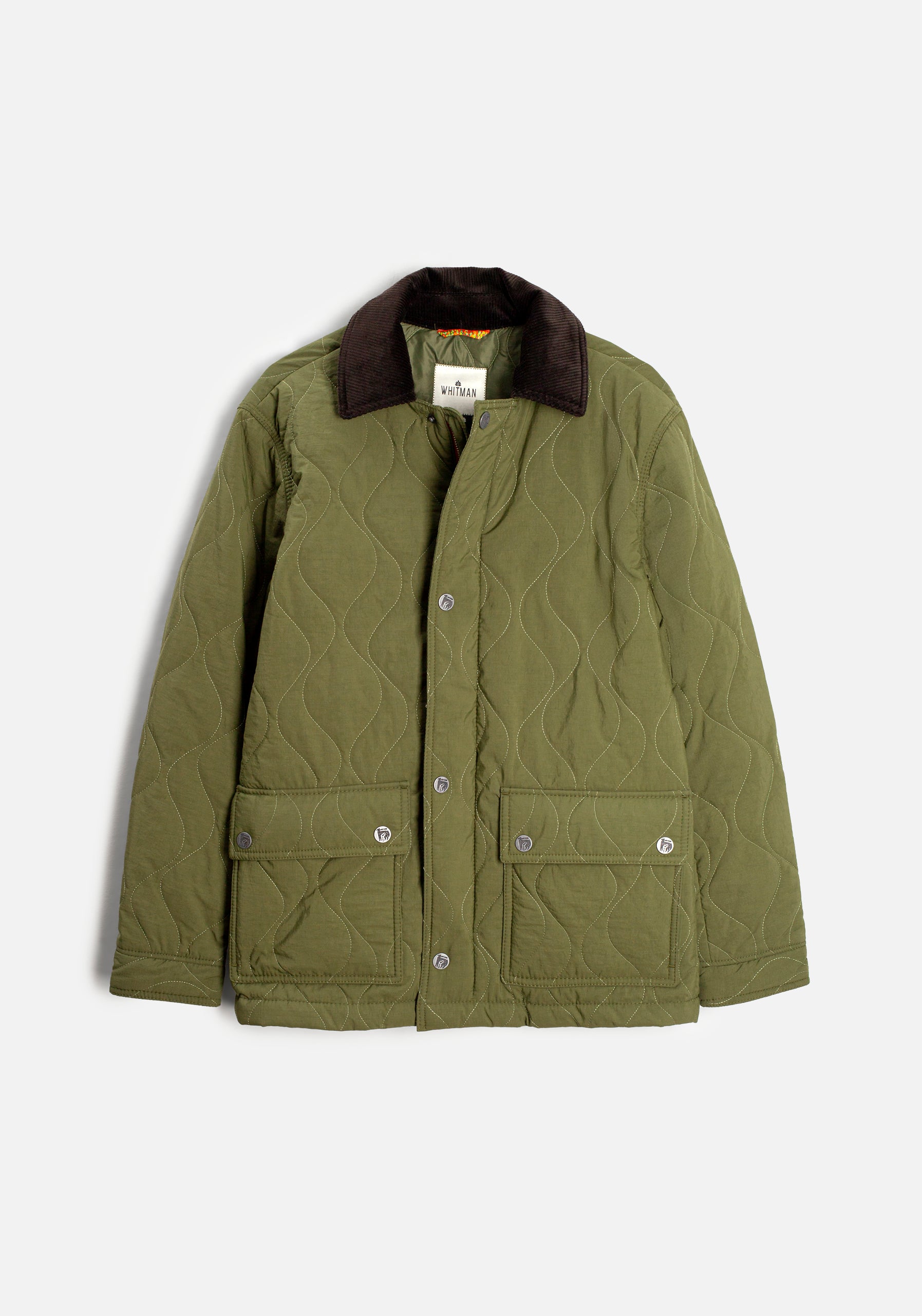 Chaqueta Quilted New Goethe Verde Olive