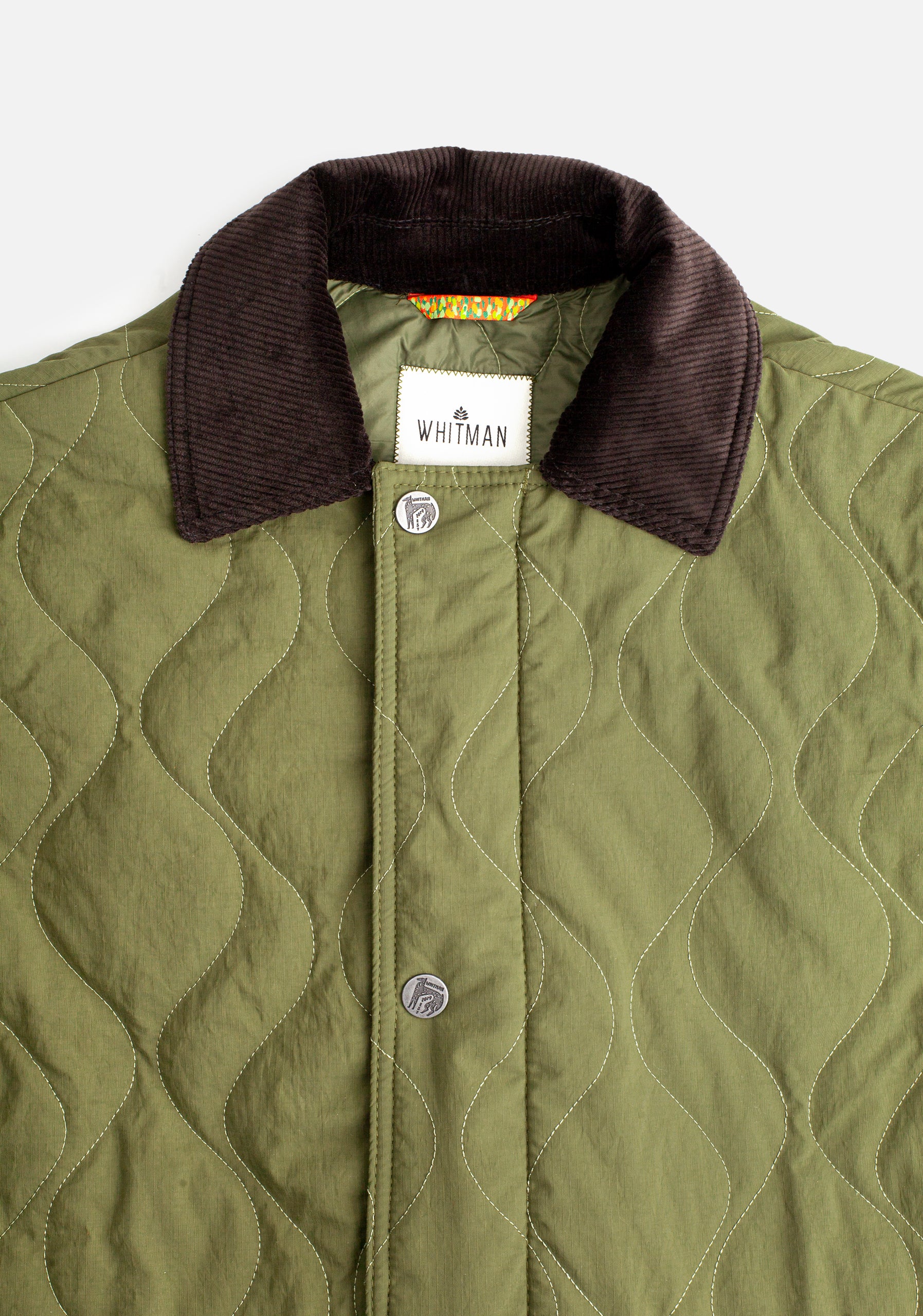 Chaqueta Quilted New Goethe Verde Olive