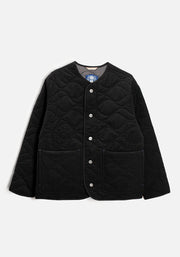 Chaqueta U Kenji Quilted Negro