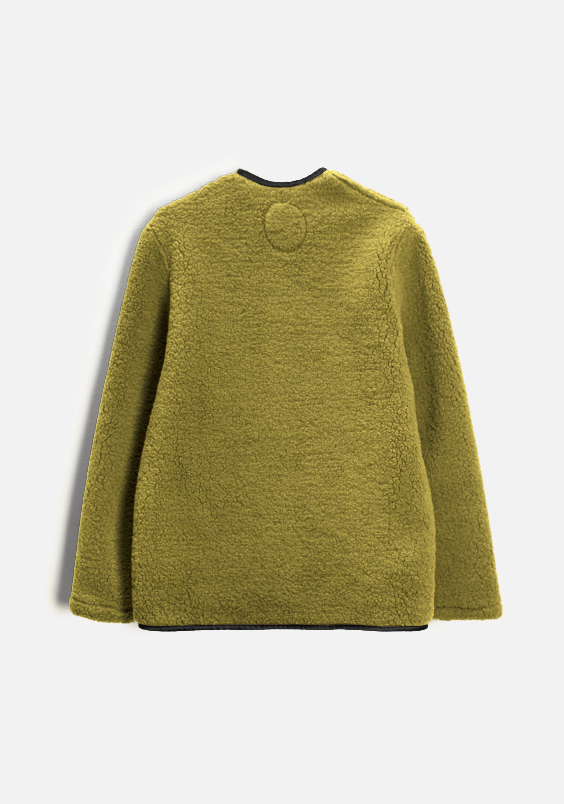 Chaqueta U Toscana Sherpa Verde Olive-4