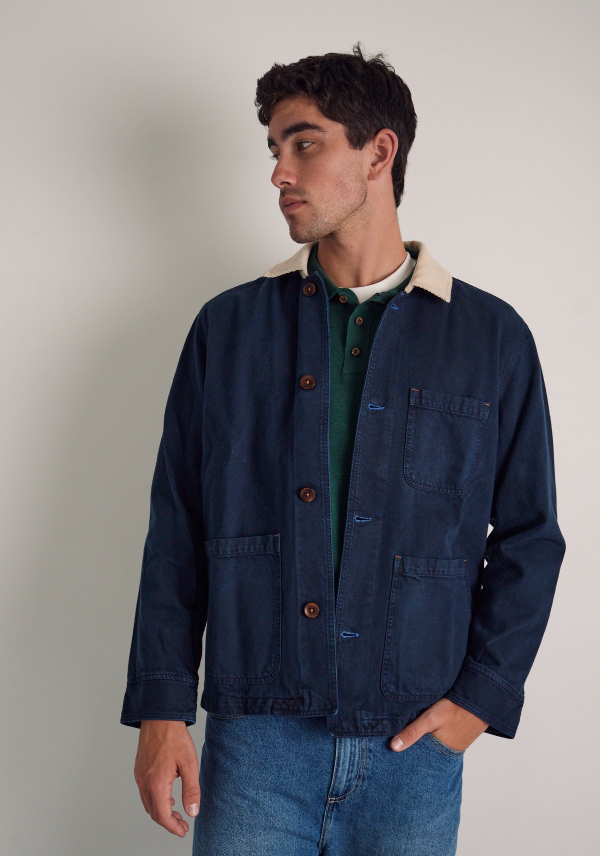 Chaqueta U Boston Azul Osc-4