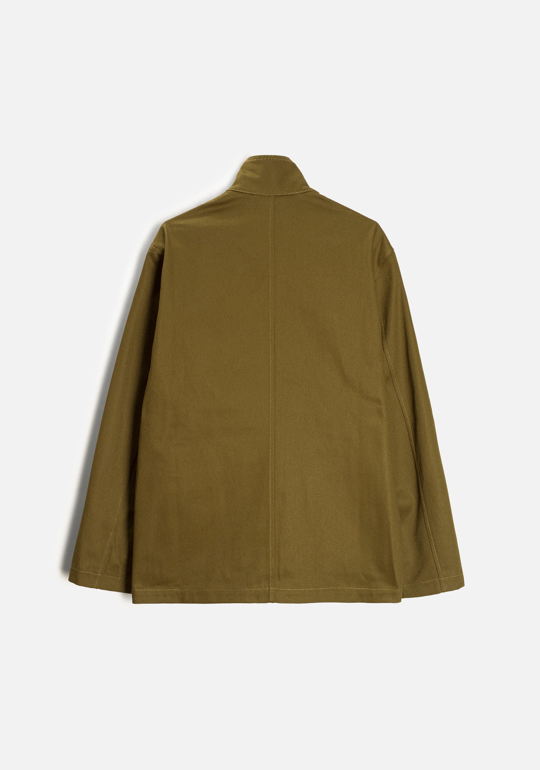 Chaqueta H Milos Algodón Unicolor Verde Medio