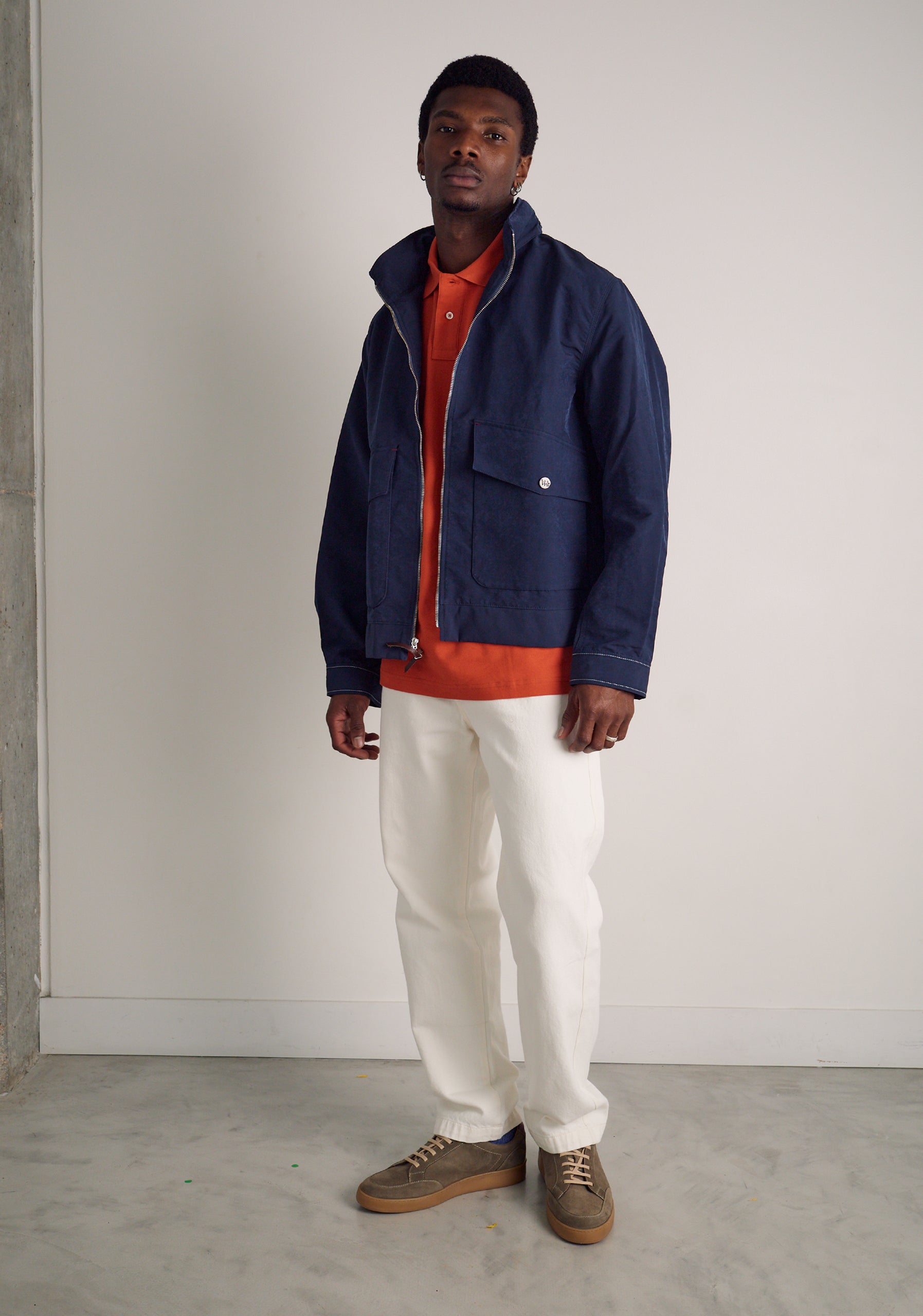 Chaqueta H Senna Azul Osc