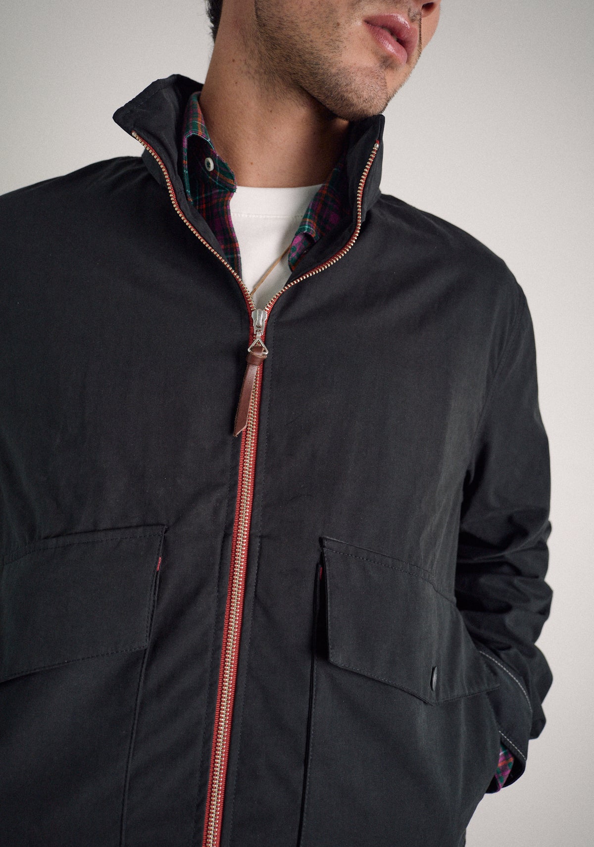 Chaqueta H Senna Negro