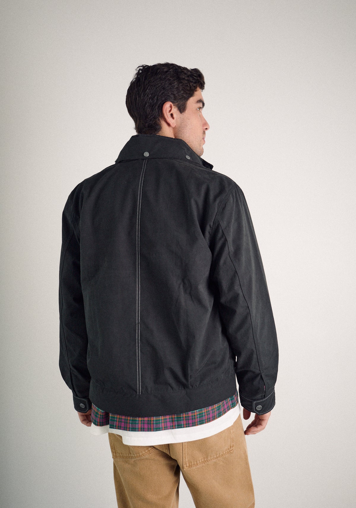 Chaqueta H Senna Negro