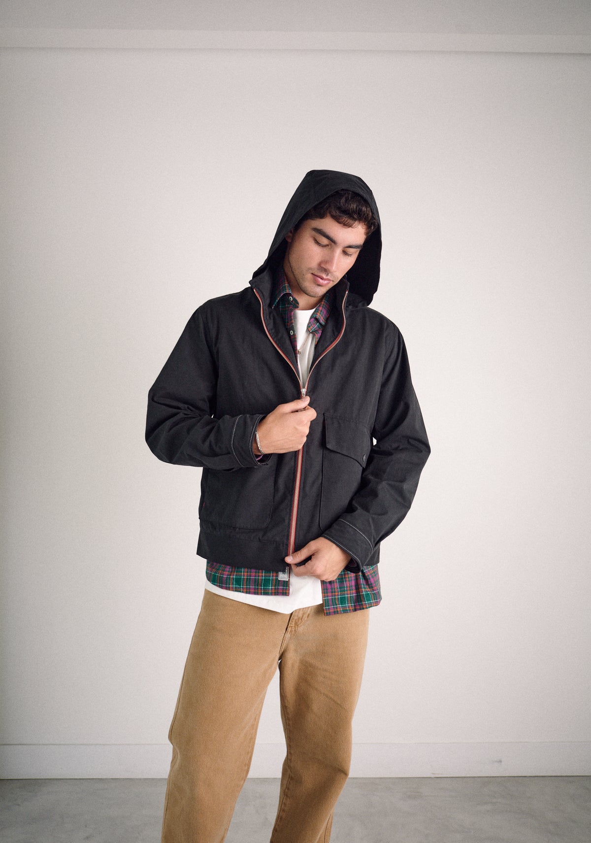 Chaqueta H Senna Negro