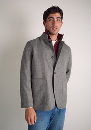 Chaqueta H Walt Espina Gris Med