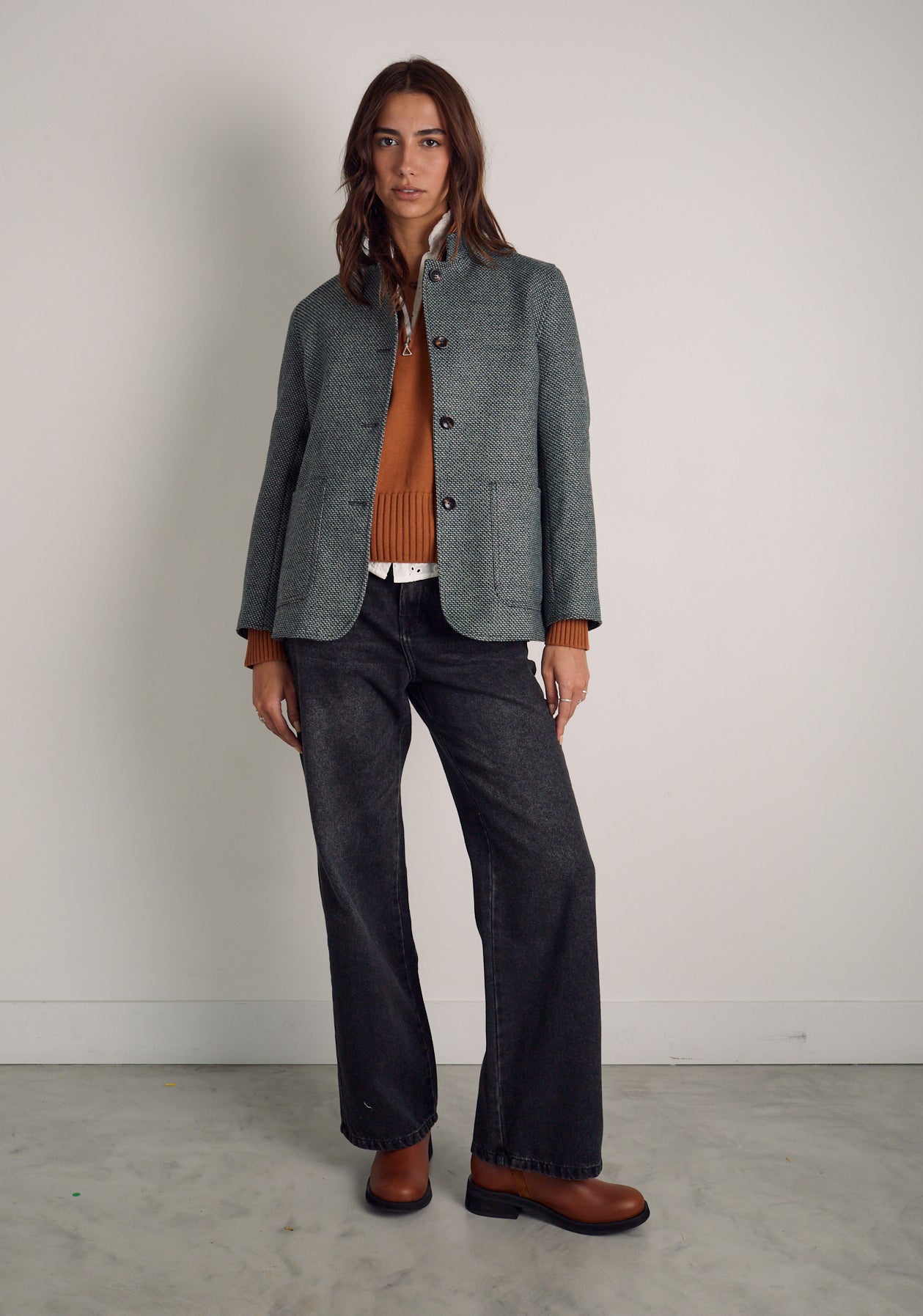 Chaqueta M Atena Verde