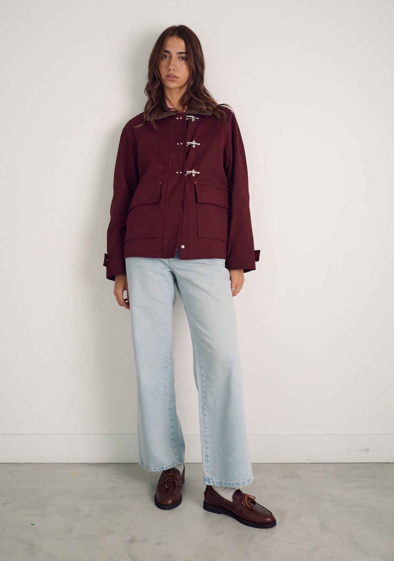 Chaqueta M Scarlet Vino Osc