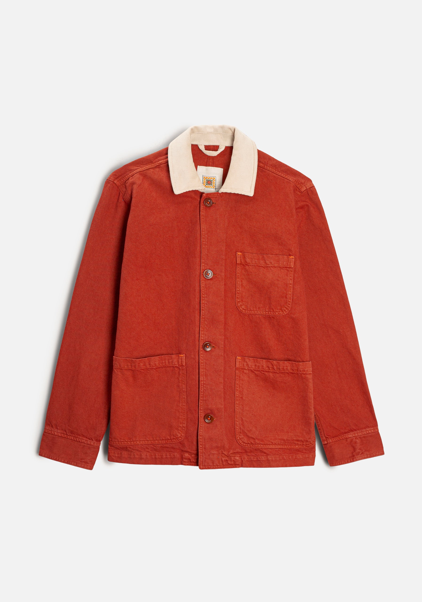 Chaqueta U Boston Tinturada Ladrillo