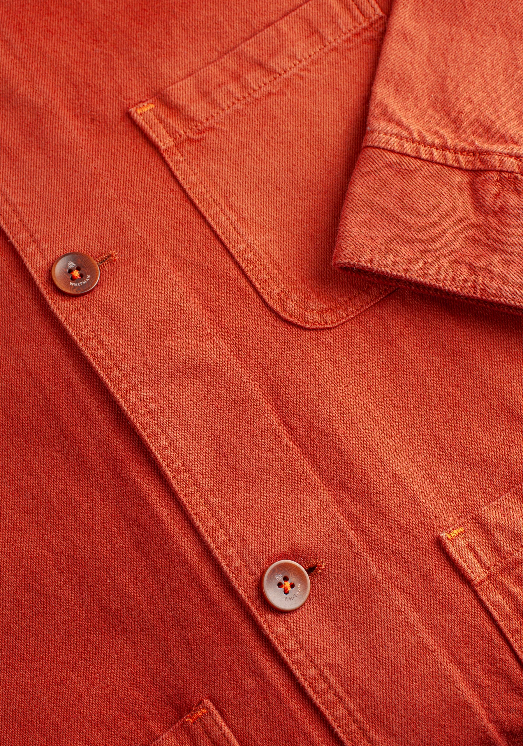 Chaqueta U Boston Tinturada Ladrillo