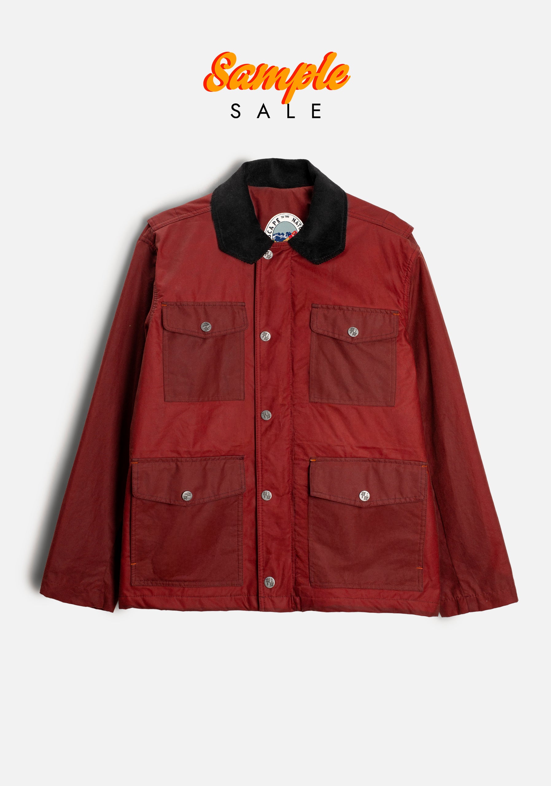 MTS Chaqueta Bourke Wax Terracota