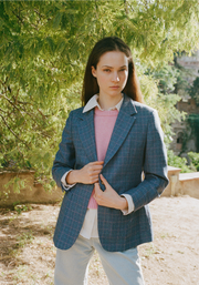 Blazer M Agatha Gallineto Azul Medio