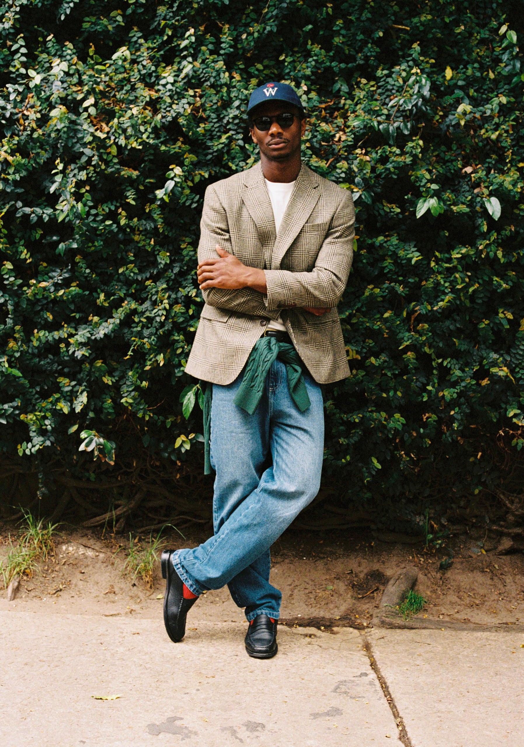 Gorra H Grecia Azul Osc - Verde