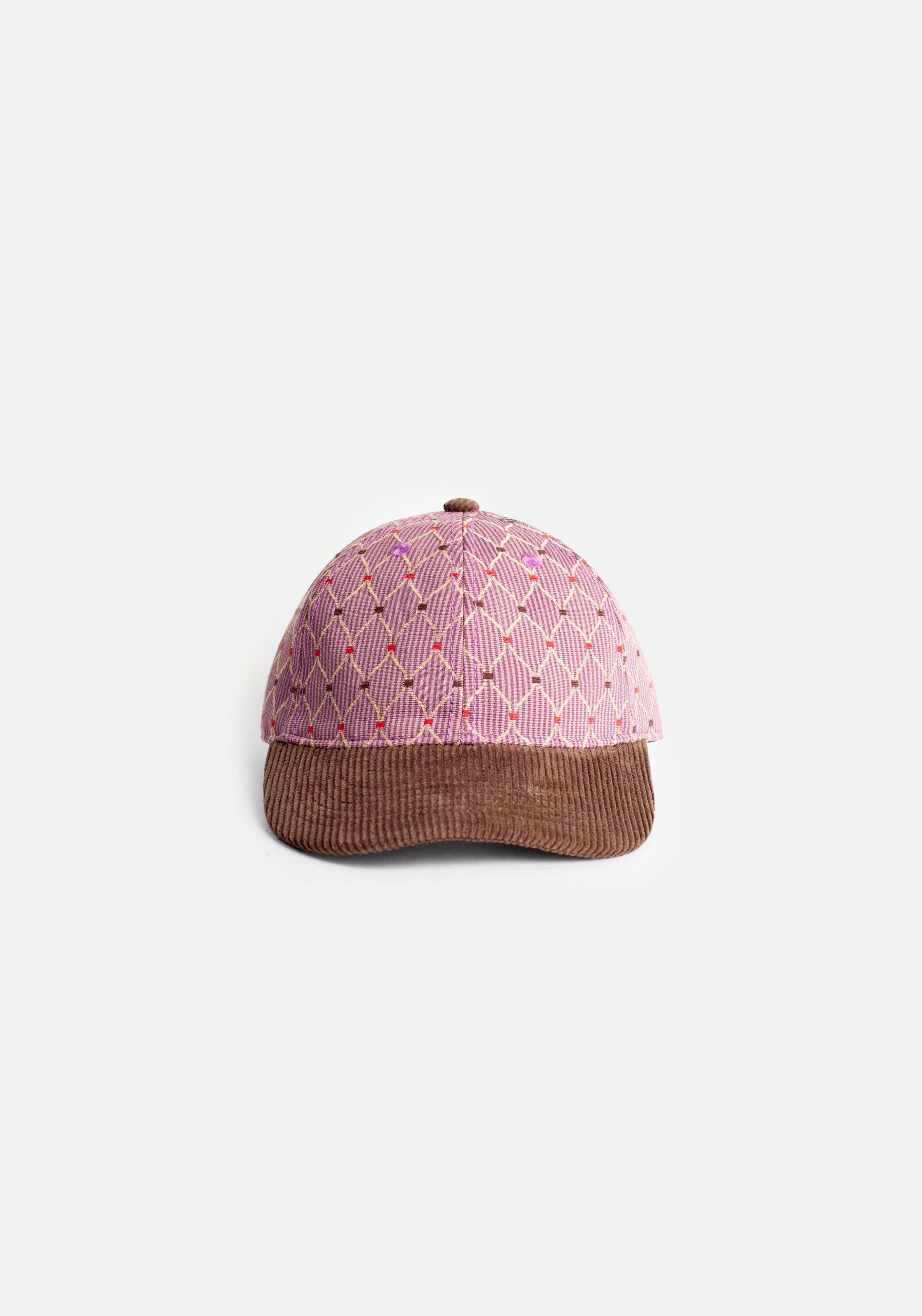 Gorra Jetter Rombos Lila - Café