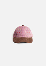 Gorra Jetter Rombos Lila - Café